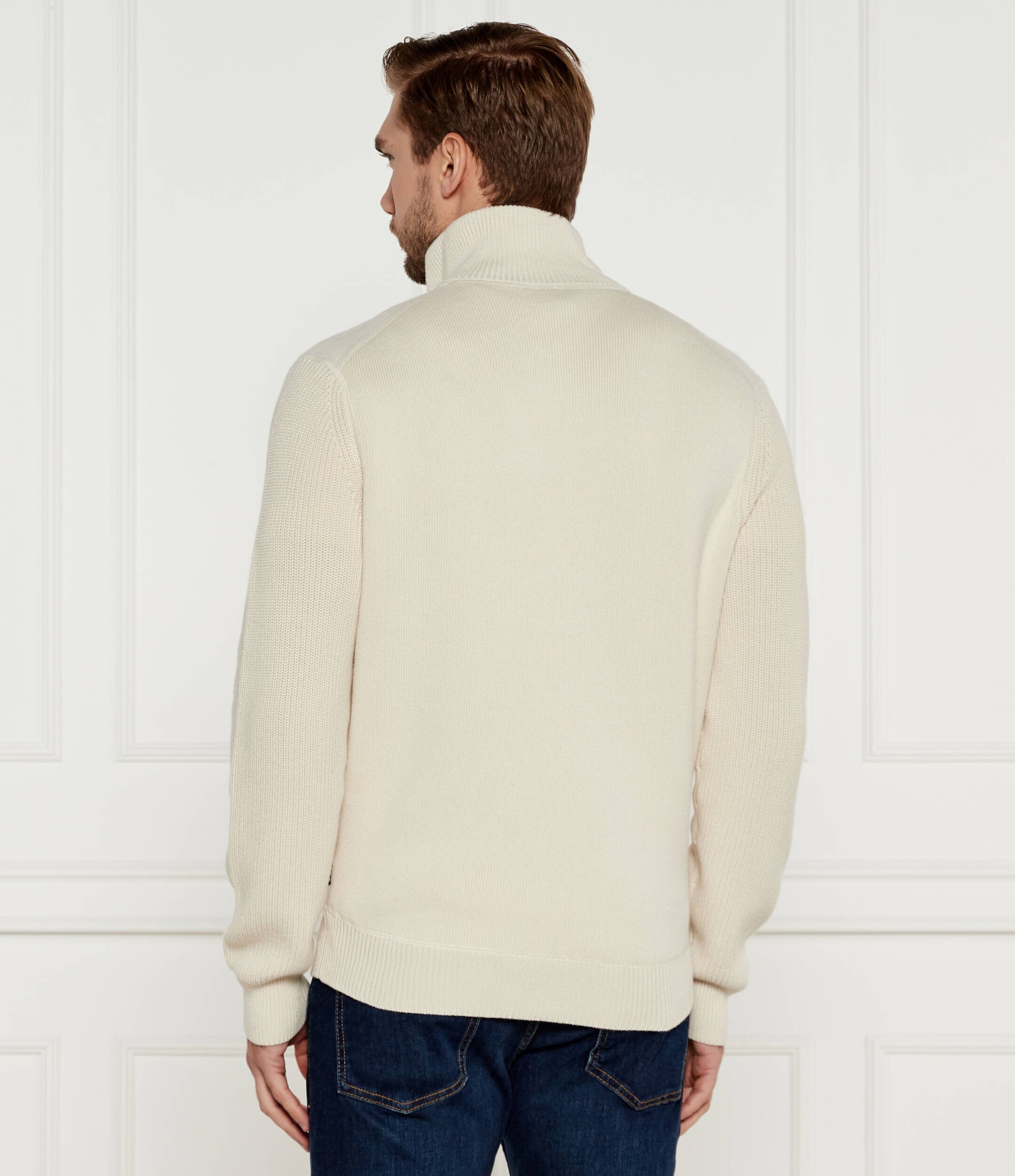 BOSS Black Cardigan H-Emeraviglio | Regular Fit cu adaos de lână