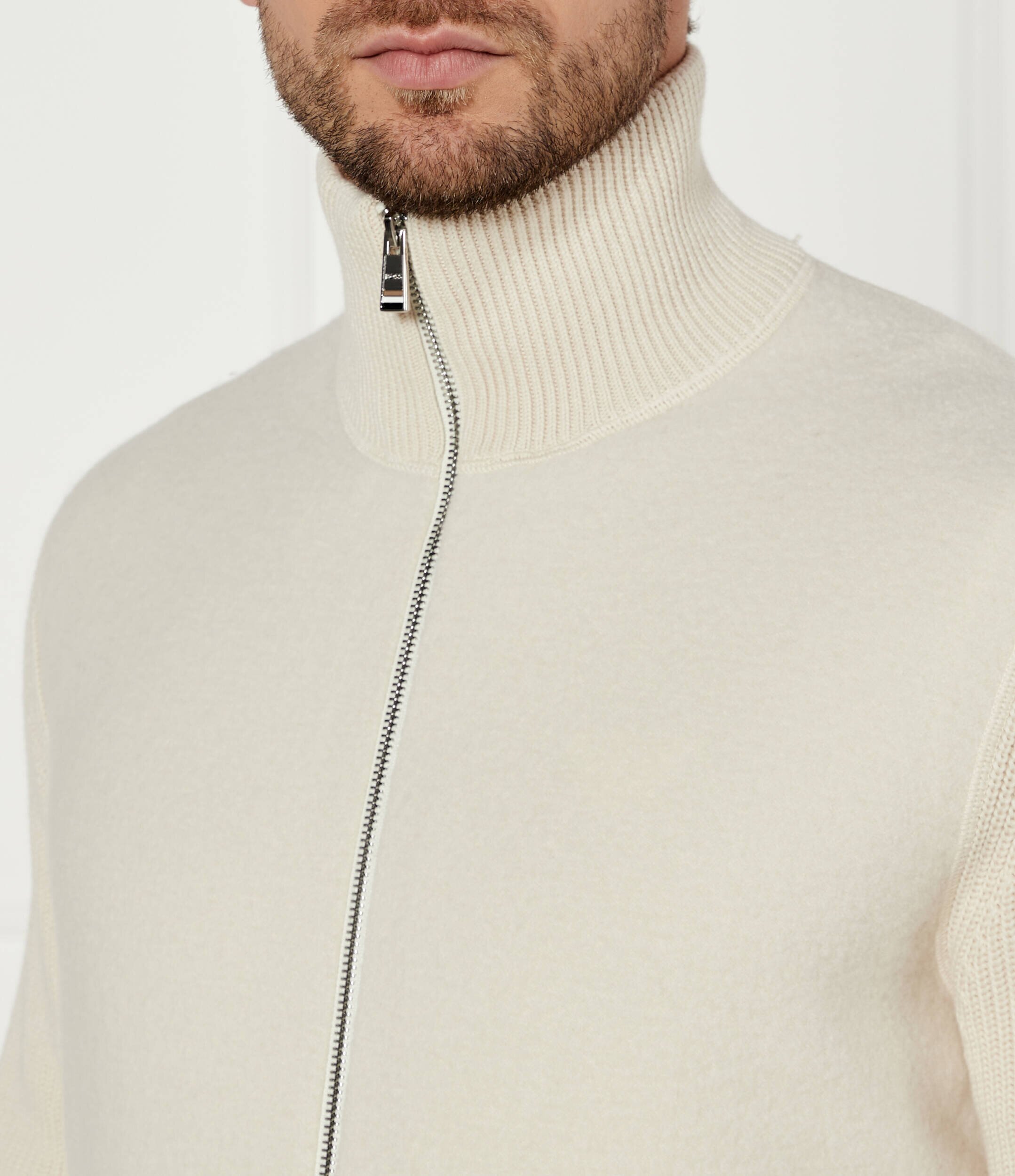 BOSS Black Cardigan H-Emeraviglio | Regular Fit cu adaos de lână