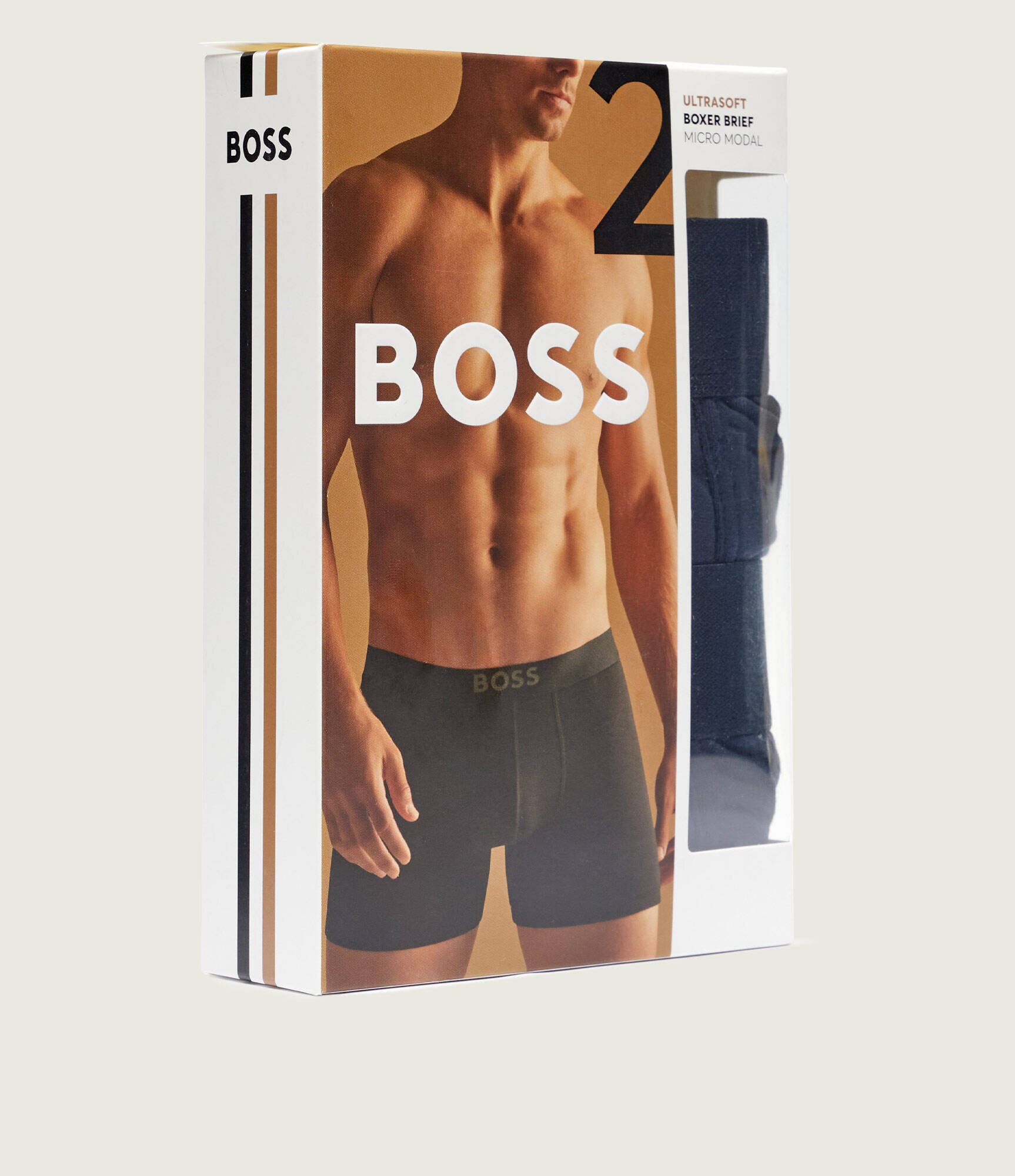 BOSS Black Chiloți boxer 2-pack BoxerBr 2P UltraSoft