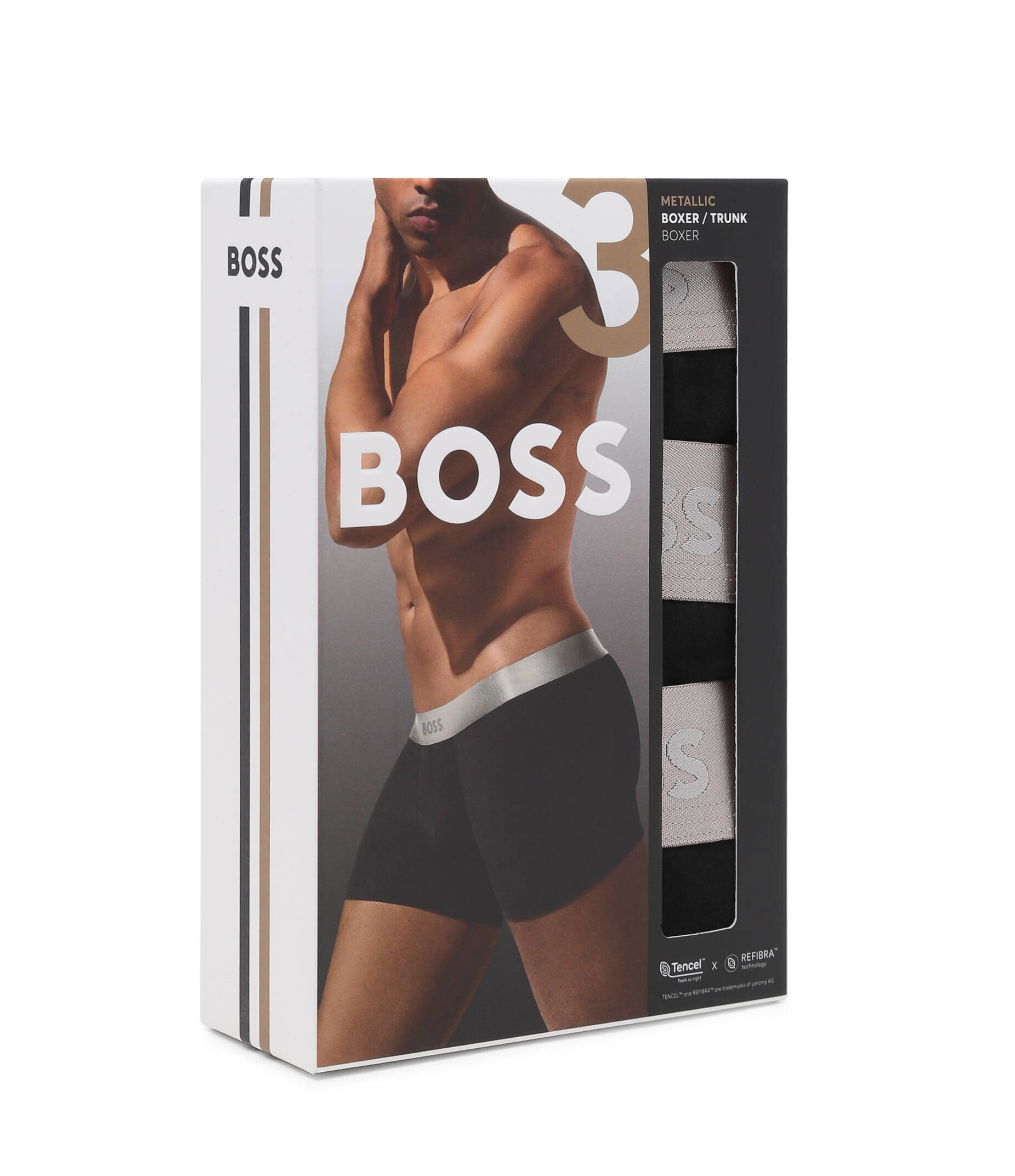 BOSS Black Chiloți boxer 3-pack