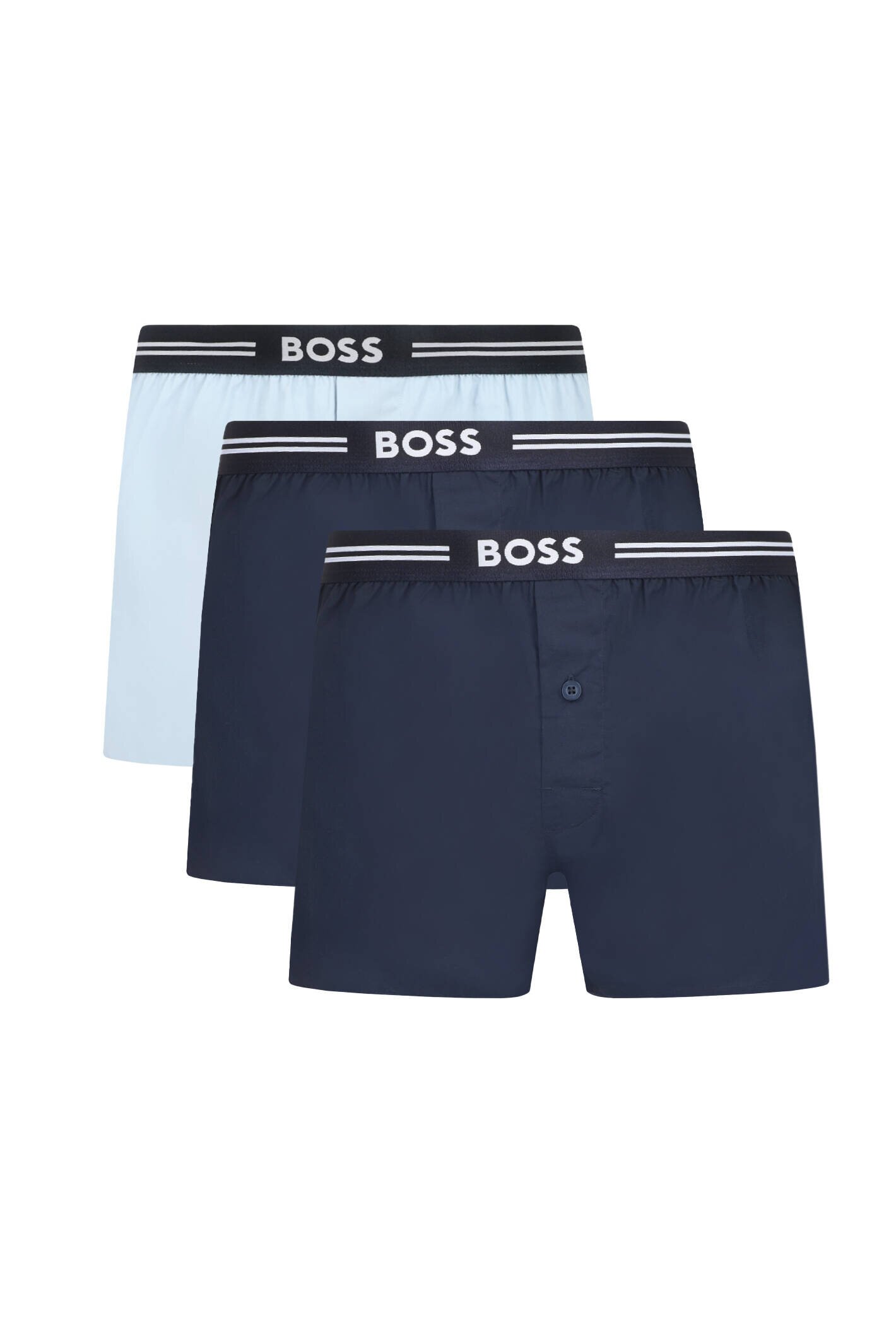 BOSS Black Chiloți boxer 3-pack 3P Woven Boxer