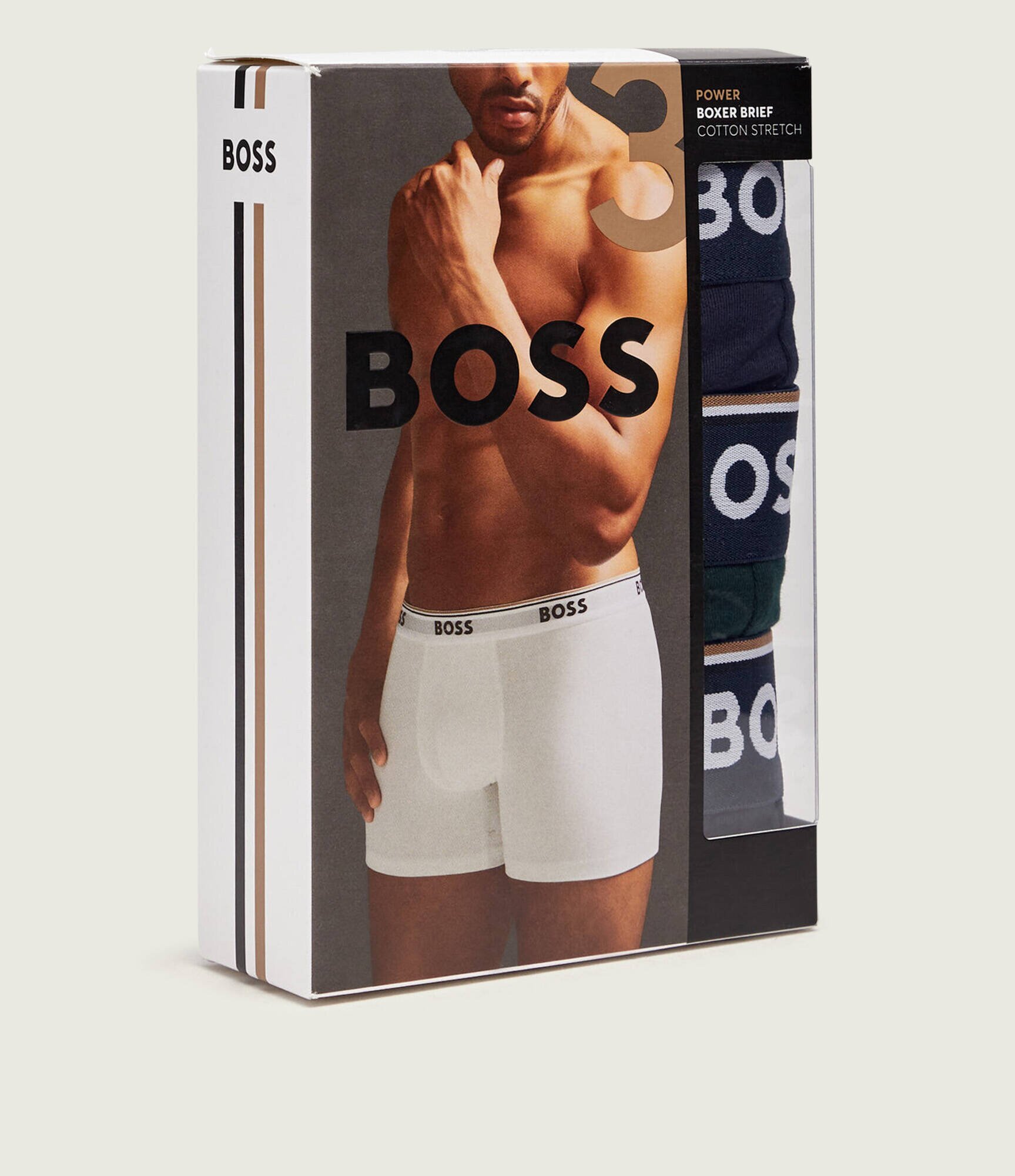 BOSS Black Chiloți boxer 3-pack Power Des
