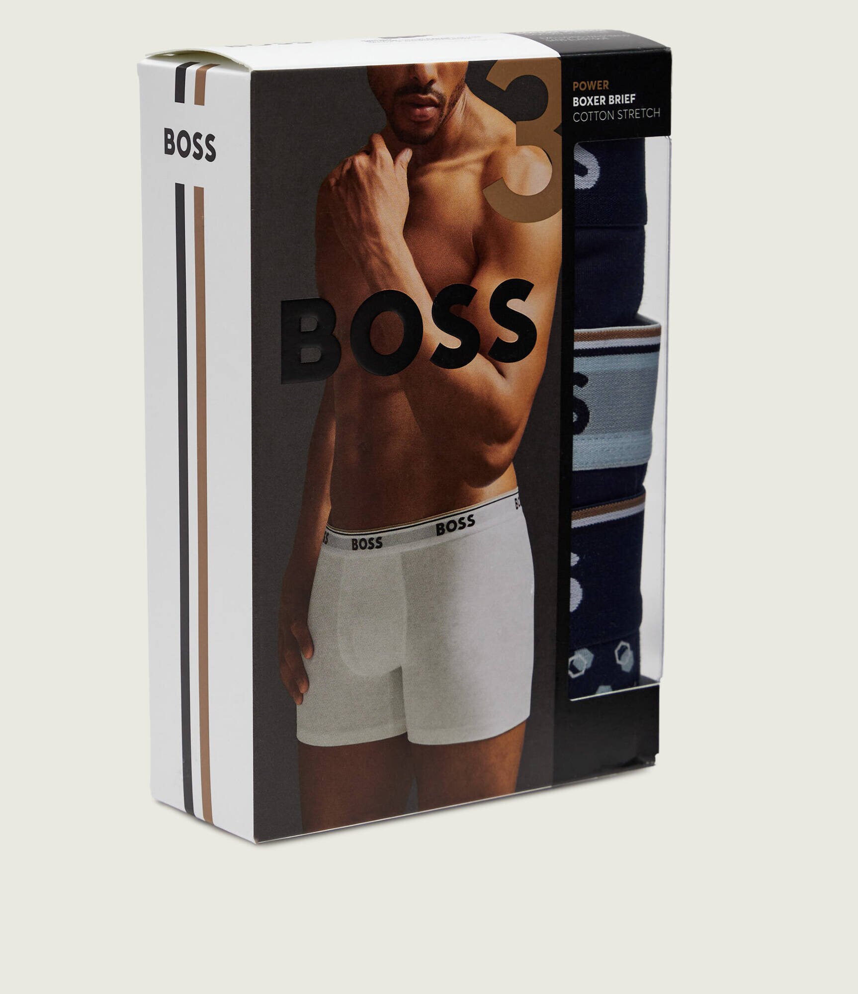 BOSS Black Chiloți boxer 3-pack Power Des