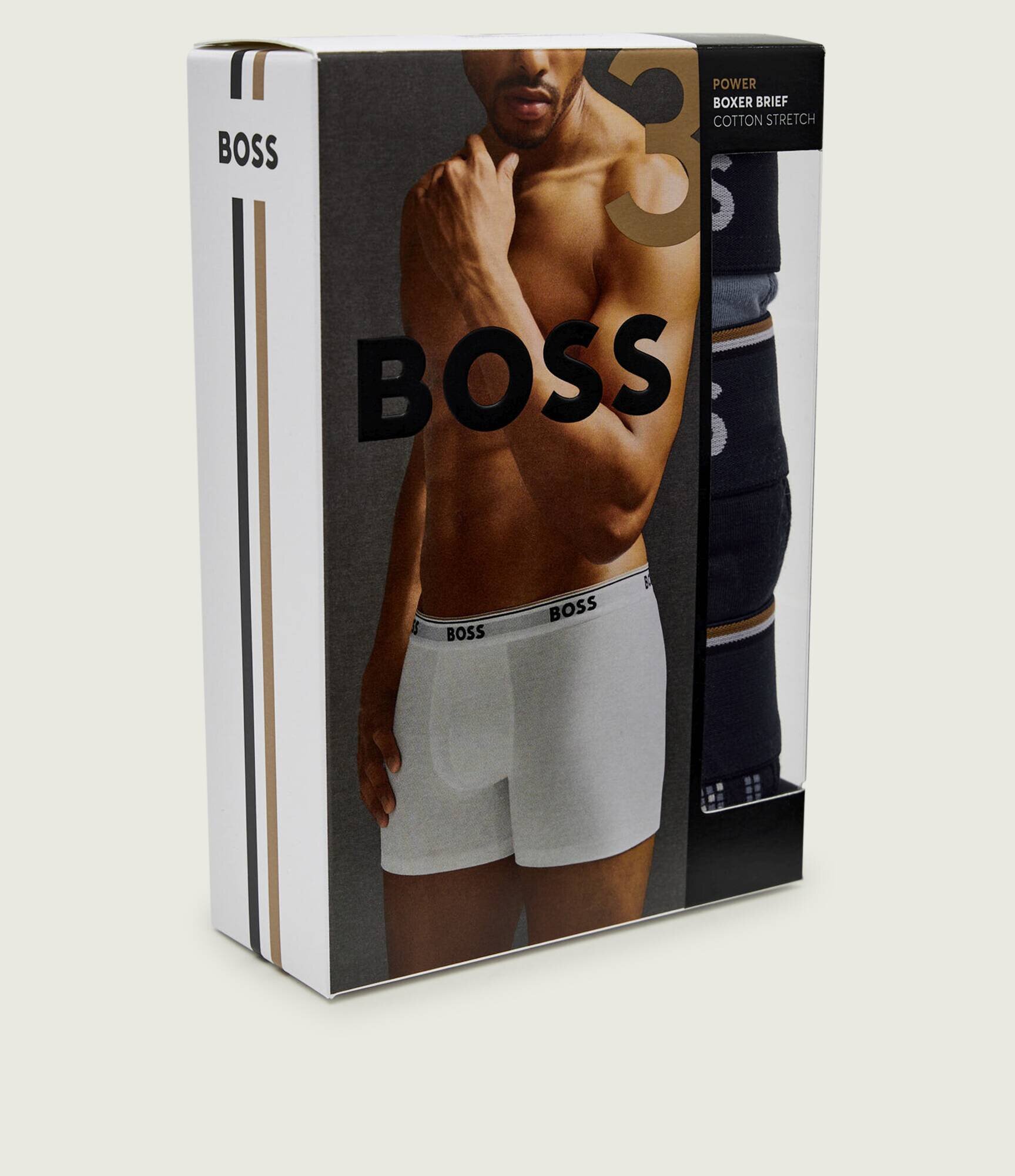 BOSS Black Chiloți boxer 3-pack Power Des