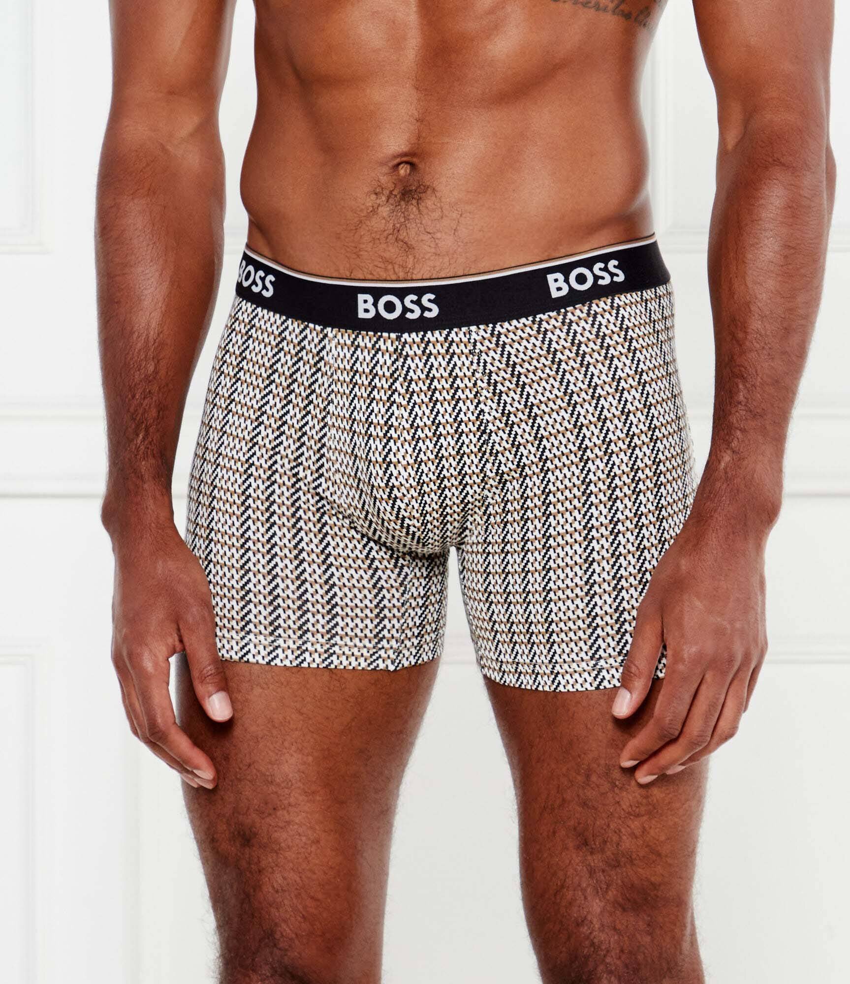 BOSS Black Chiloți boxer 3-pack Power Des