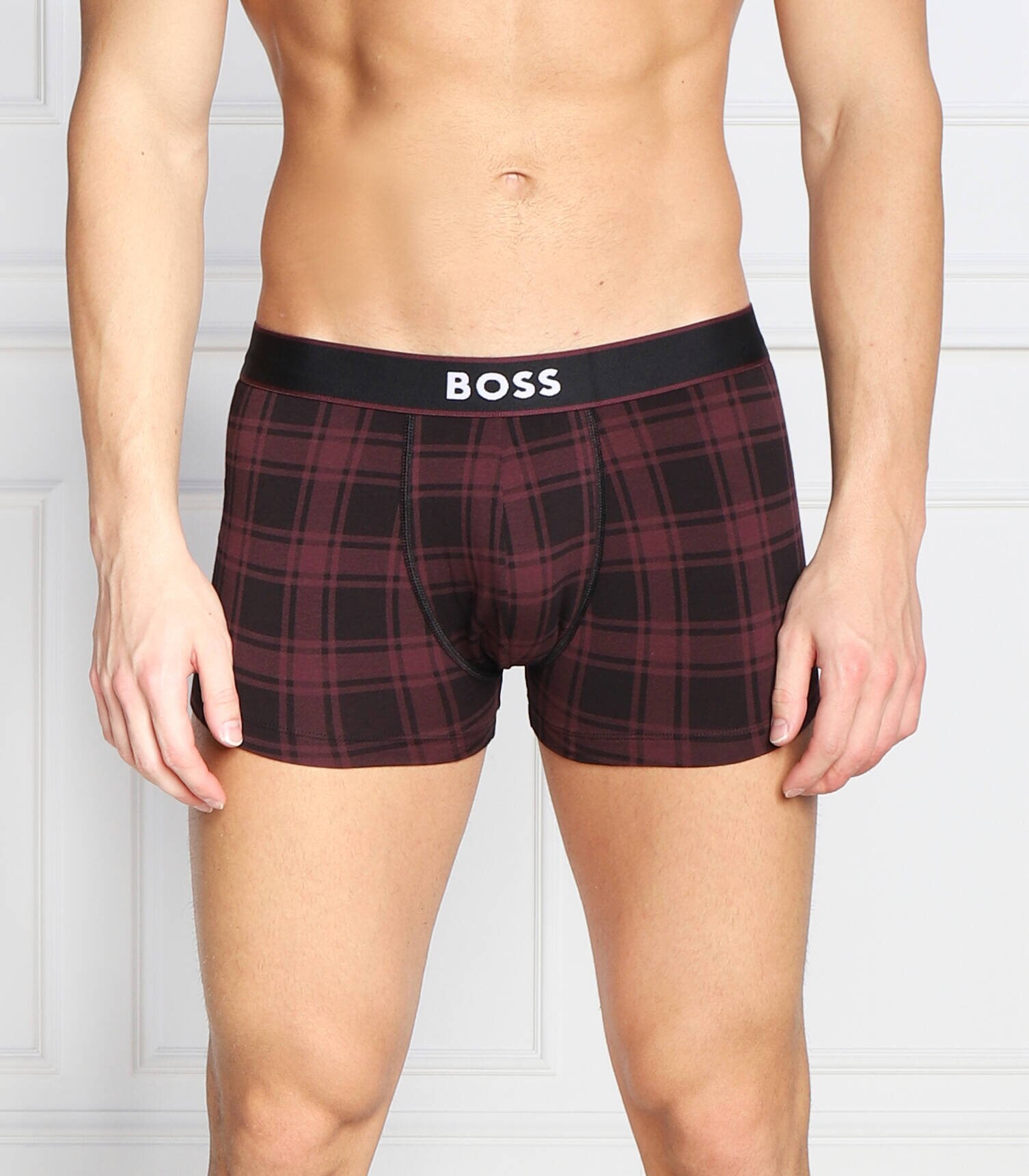 BOSS Black Chiloți boxer Trunk 24 Print
