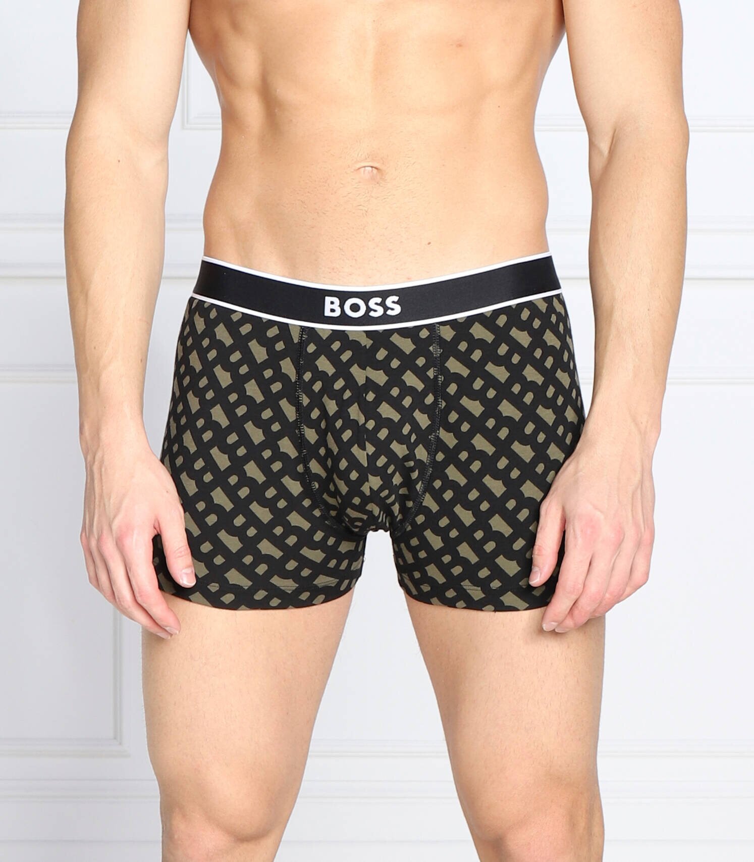 BOSS Black Chiloți boxer Trunk 24 Print