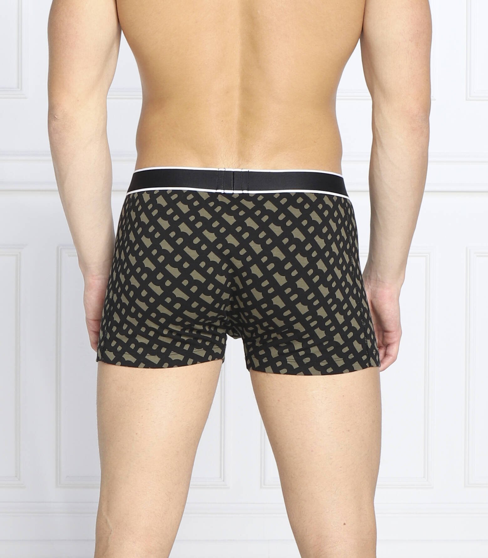 BOSS Black Chiloți boxer Trunk 24 Print