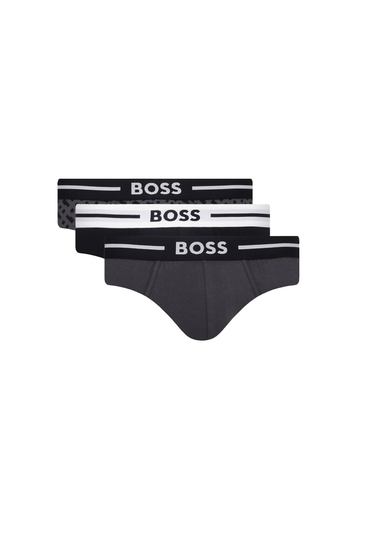 BOSS Black Chiloți slipi 3-pack Bold Design