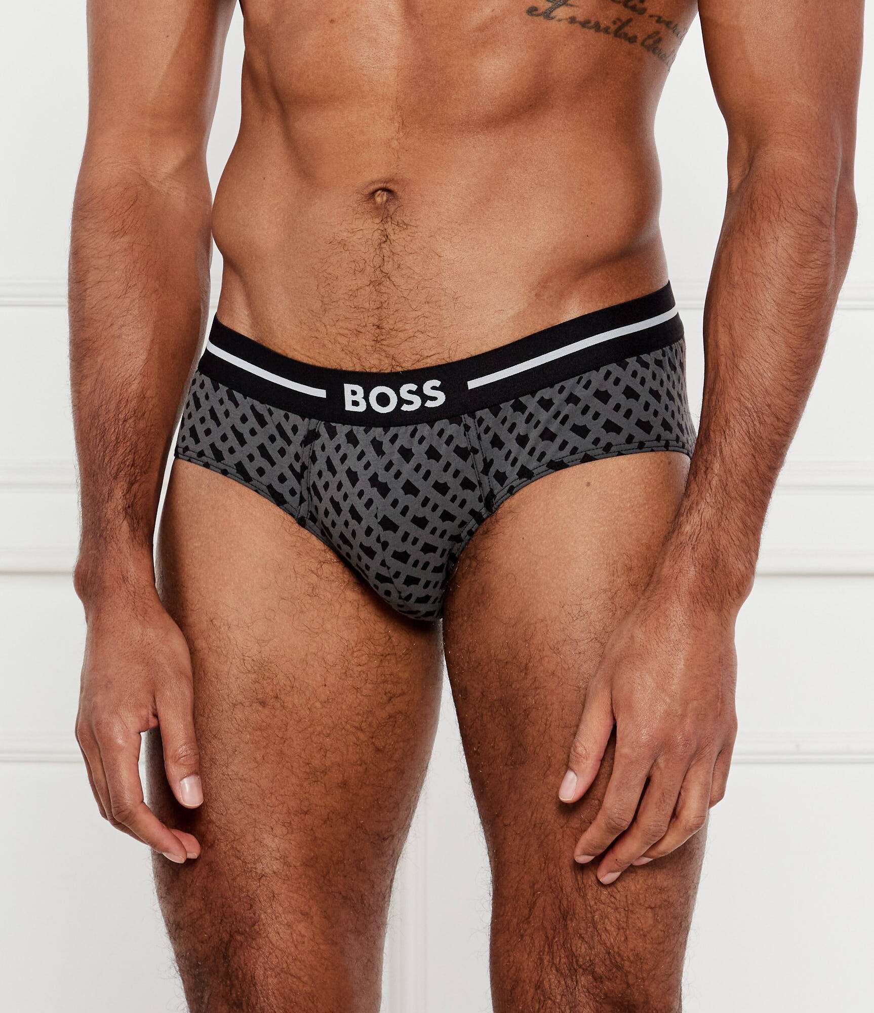 BOSS Black Chiloți slipi 3-pack Bold Design