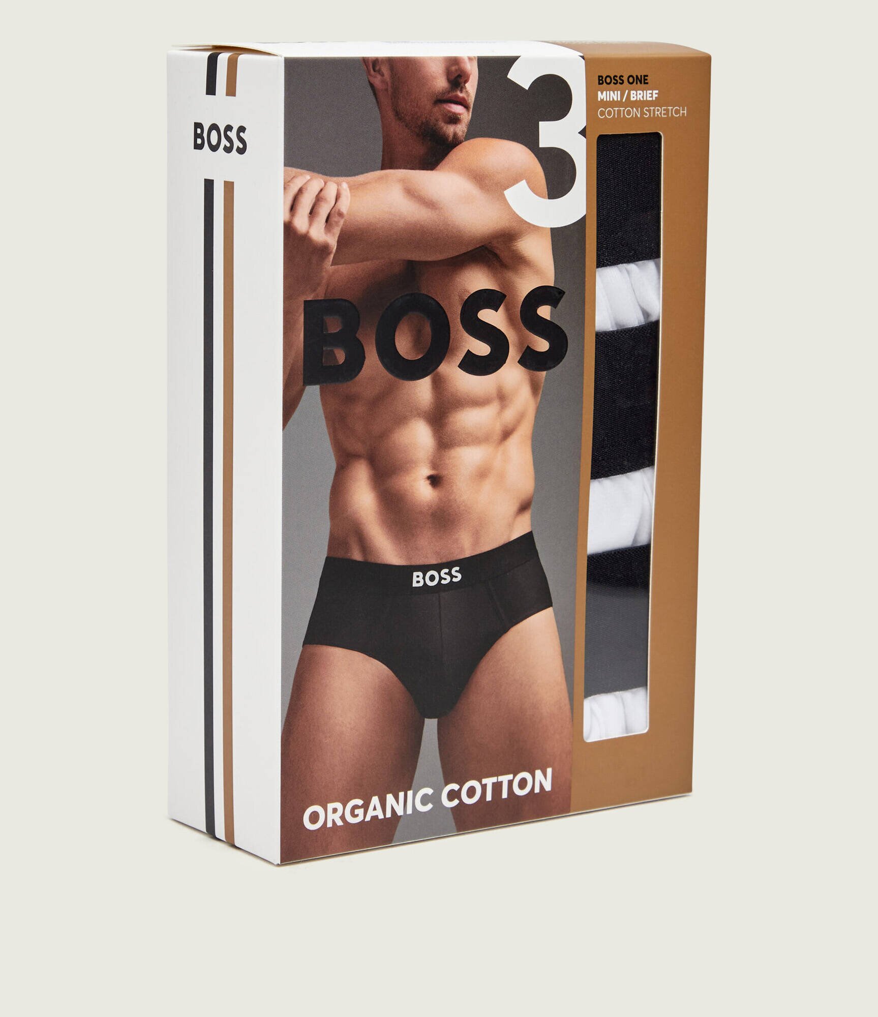 BOSS Black Chiloți slipi 3-pack HipBr