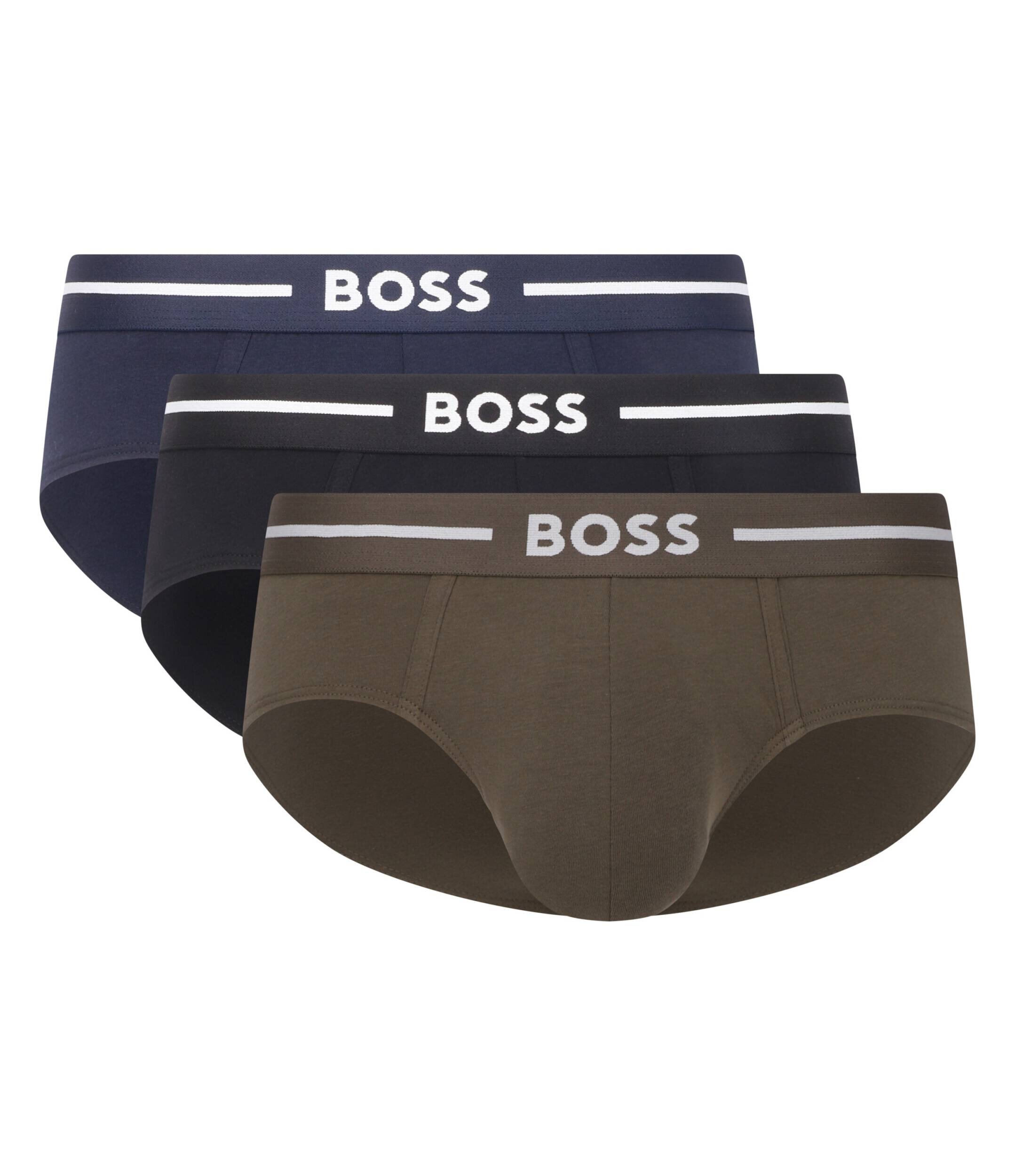 BOSS Black Chiloți slipi 3-pack HipBr 3P Bold