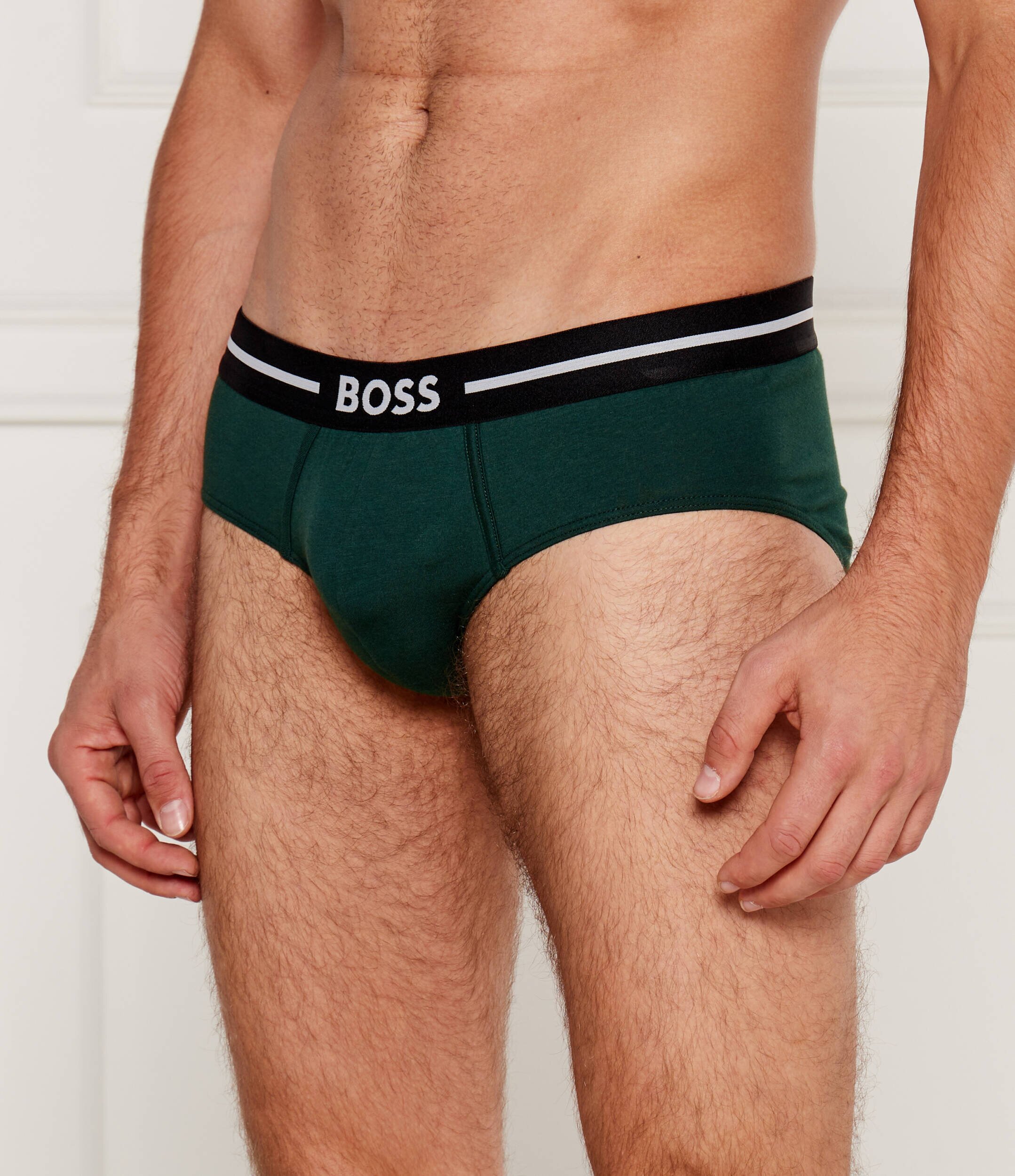 BOSS Black Chiloți slipi 3-pack HipBr 3P Bold Design