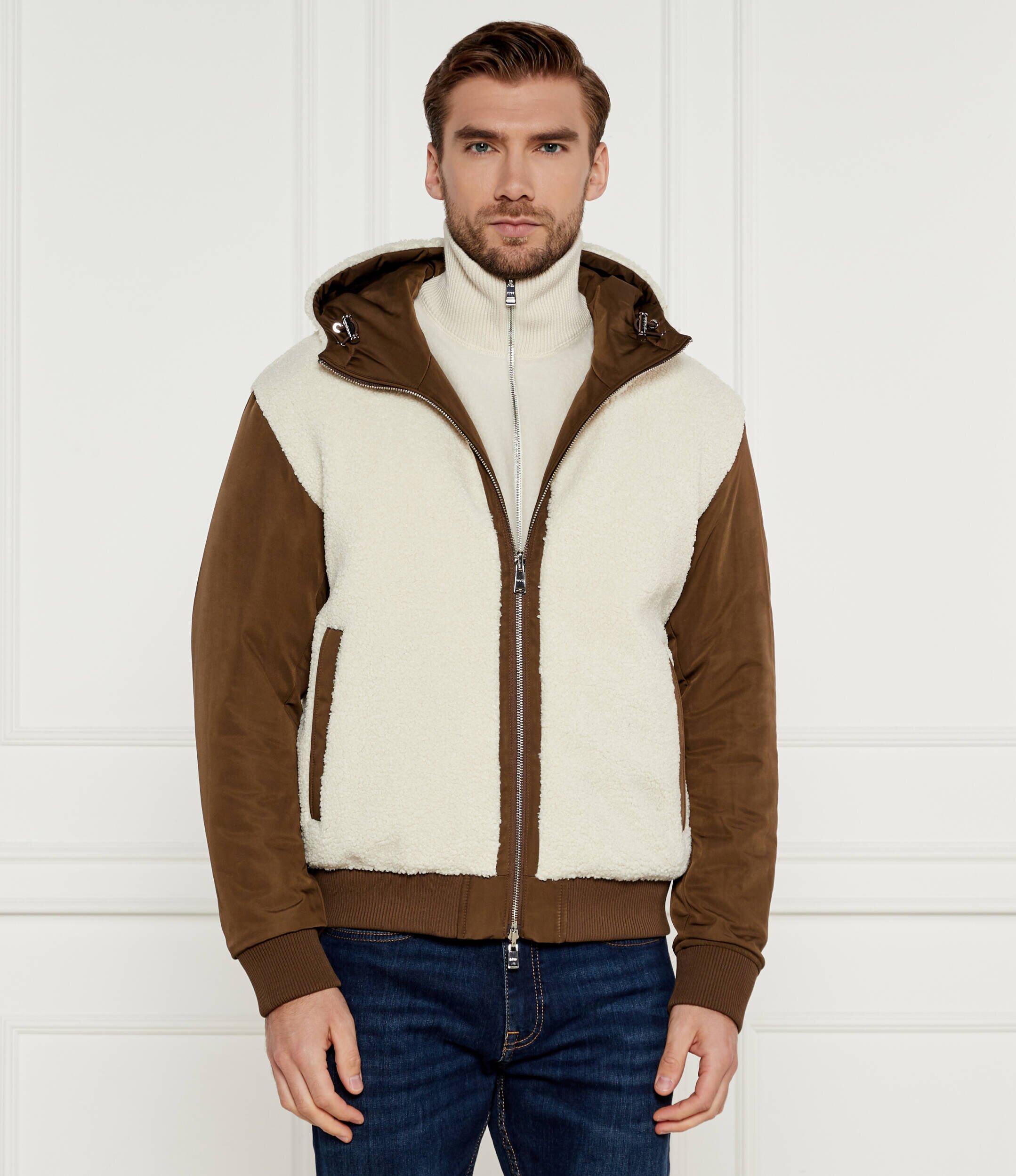 BOSS Black Cu două fețe geacă bomber Civito | Regular Fit