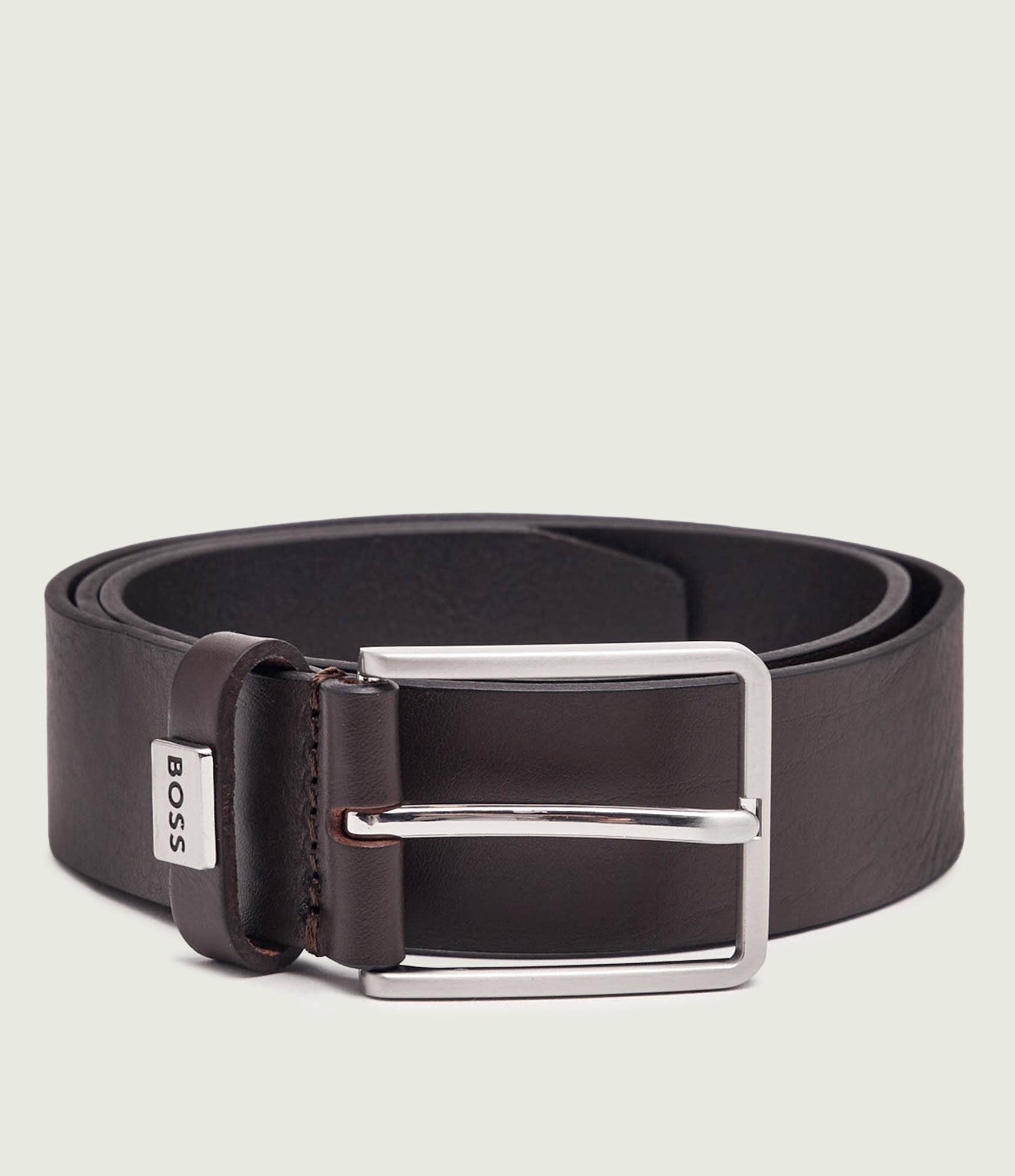 BOSS Black Curea de piele Elio_Sz35