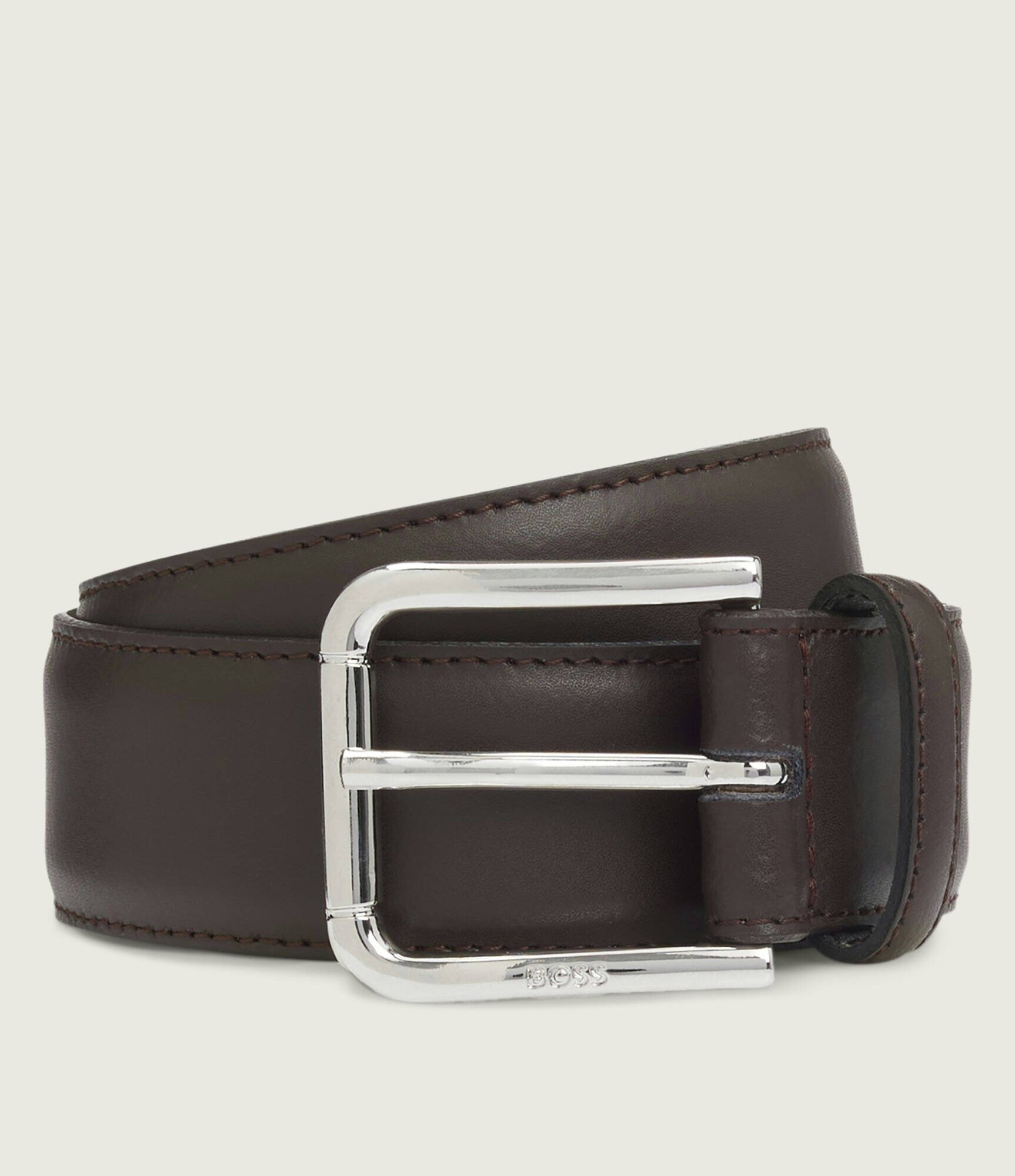 BOSS Black Curea de piele Navya-St_Sz35