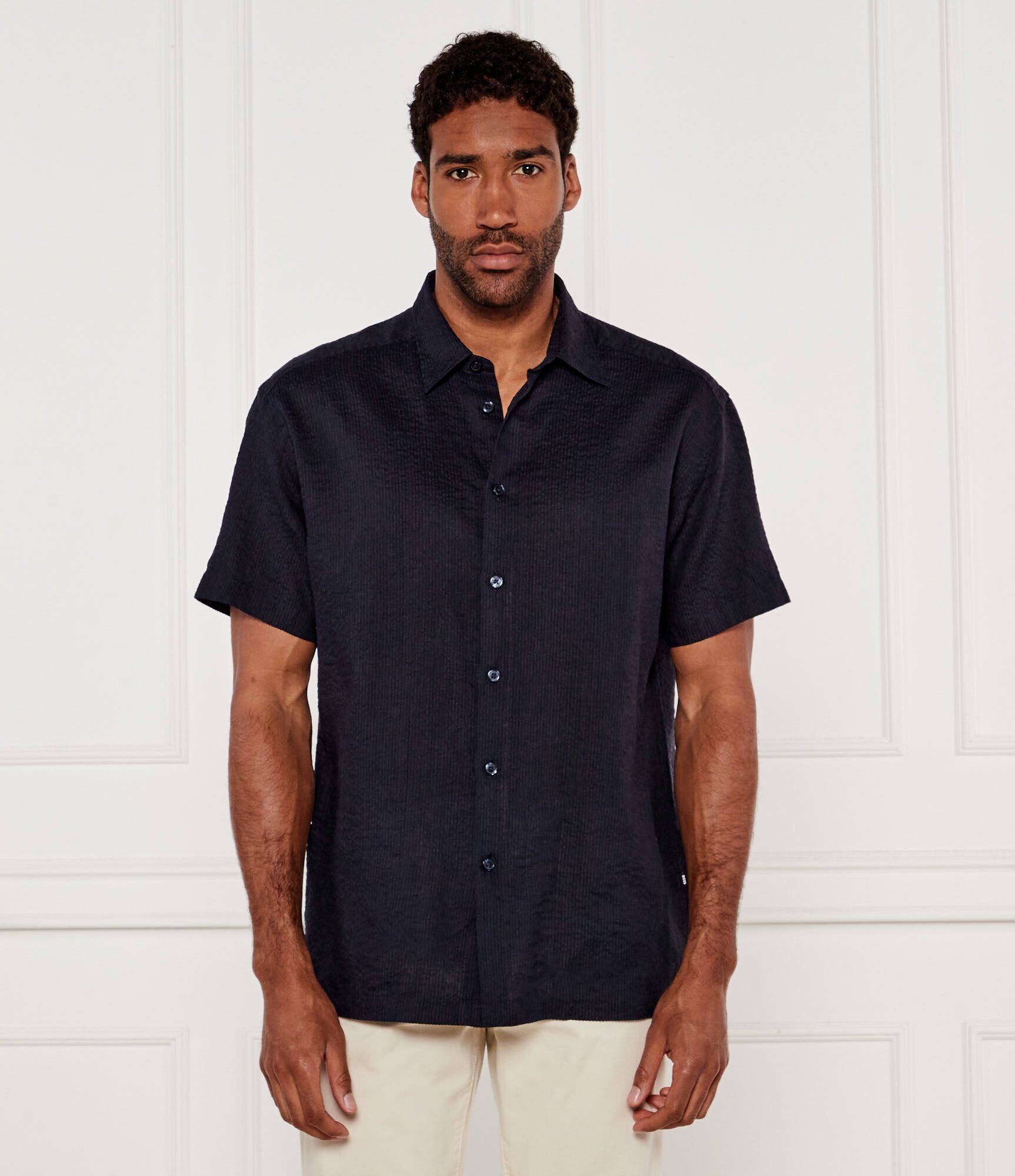 BOSS Black De in cămașă C-CORY-SH-252 | Relaxed fit