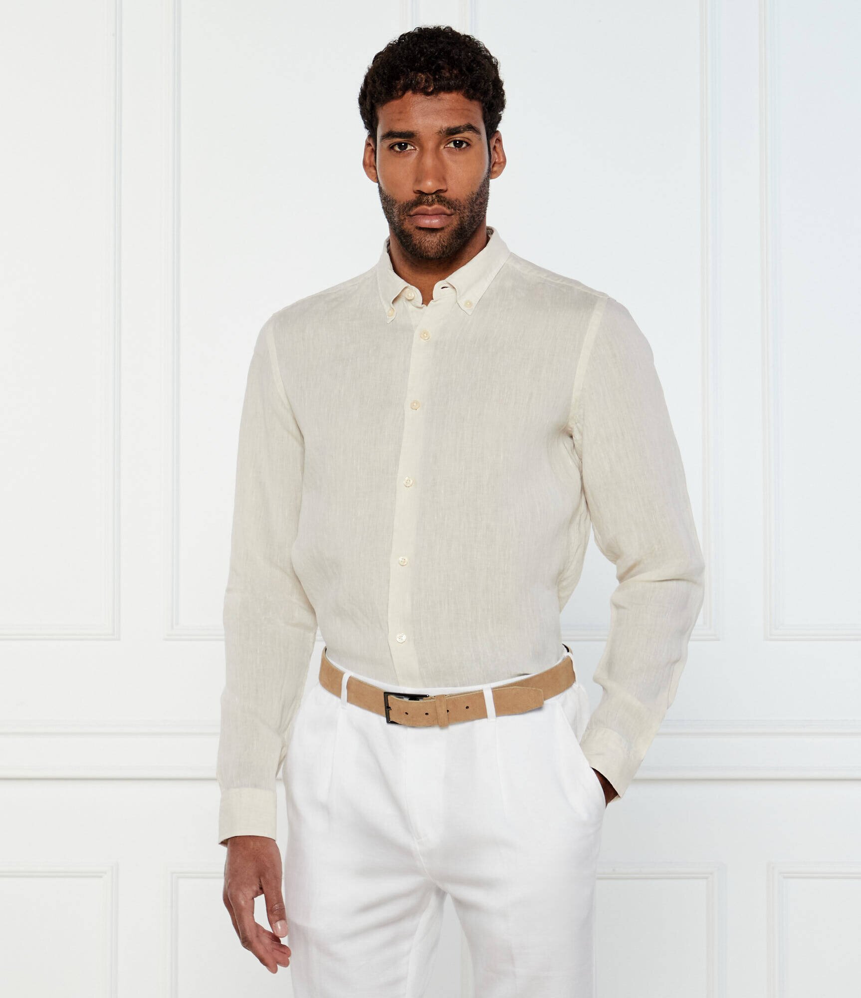 BOSS Black De in cămașă C-LIAM-S-BD-C1-243 | Regular Fit