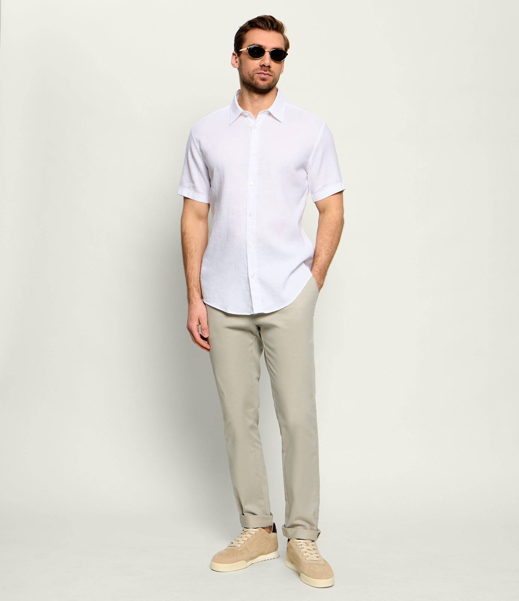 BOSS Black De in cămașă C-ROAN-K-SH-262 | Slim Fit | stretch