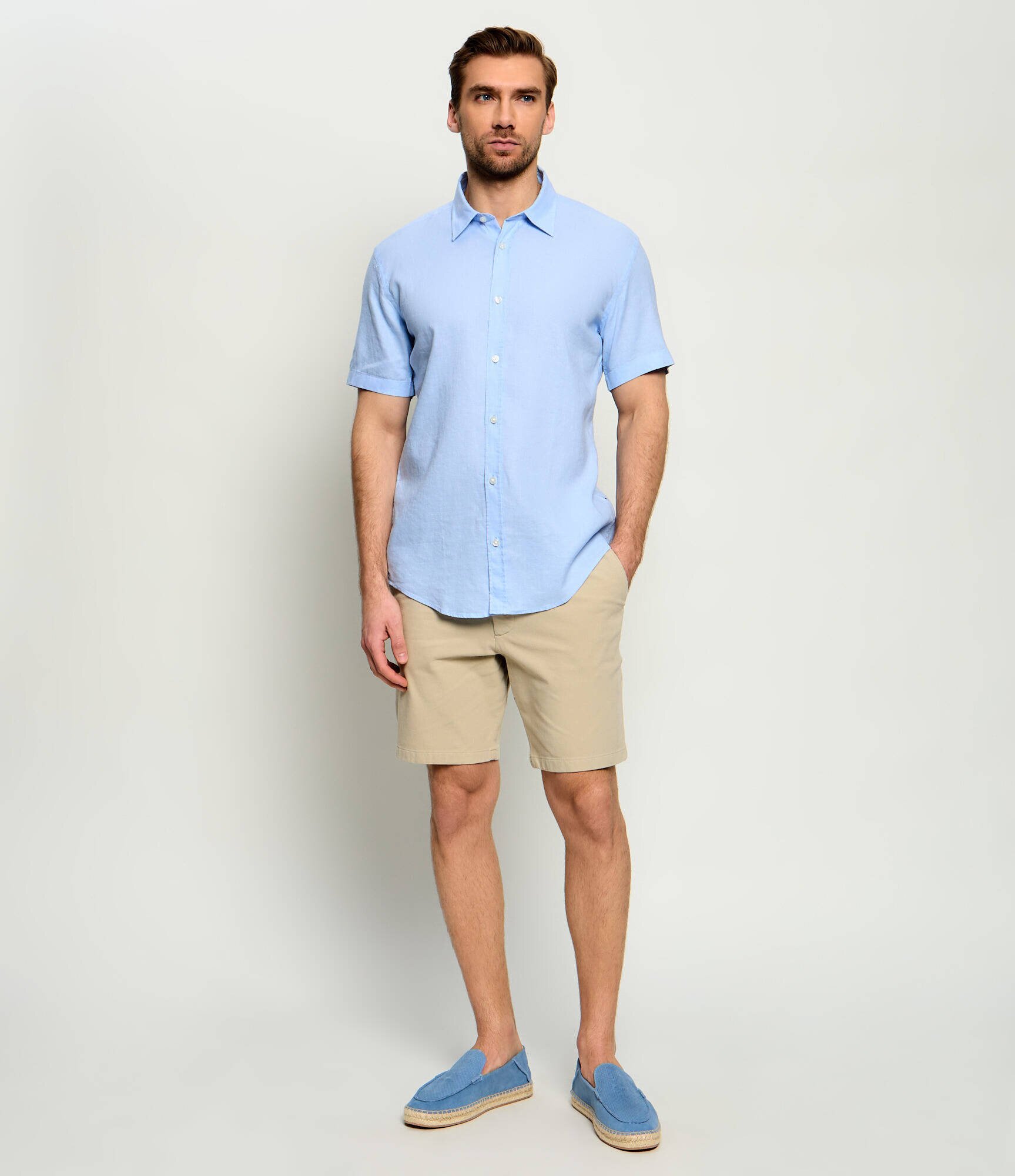 BOSS Black De in cămașă C-ROAN-K-SH-262 | Slim Fit | stretch