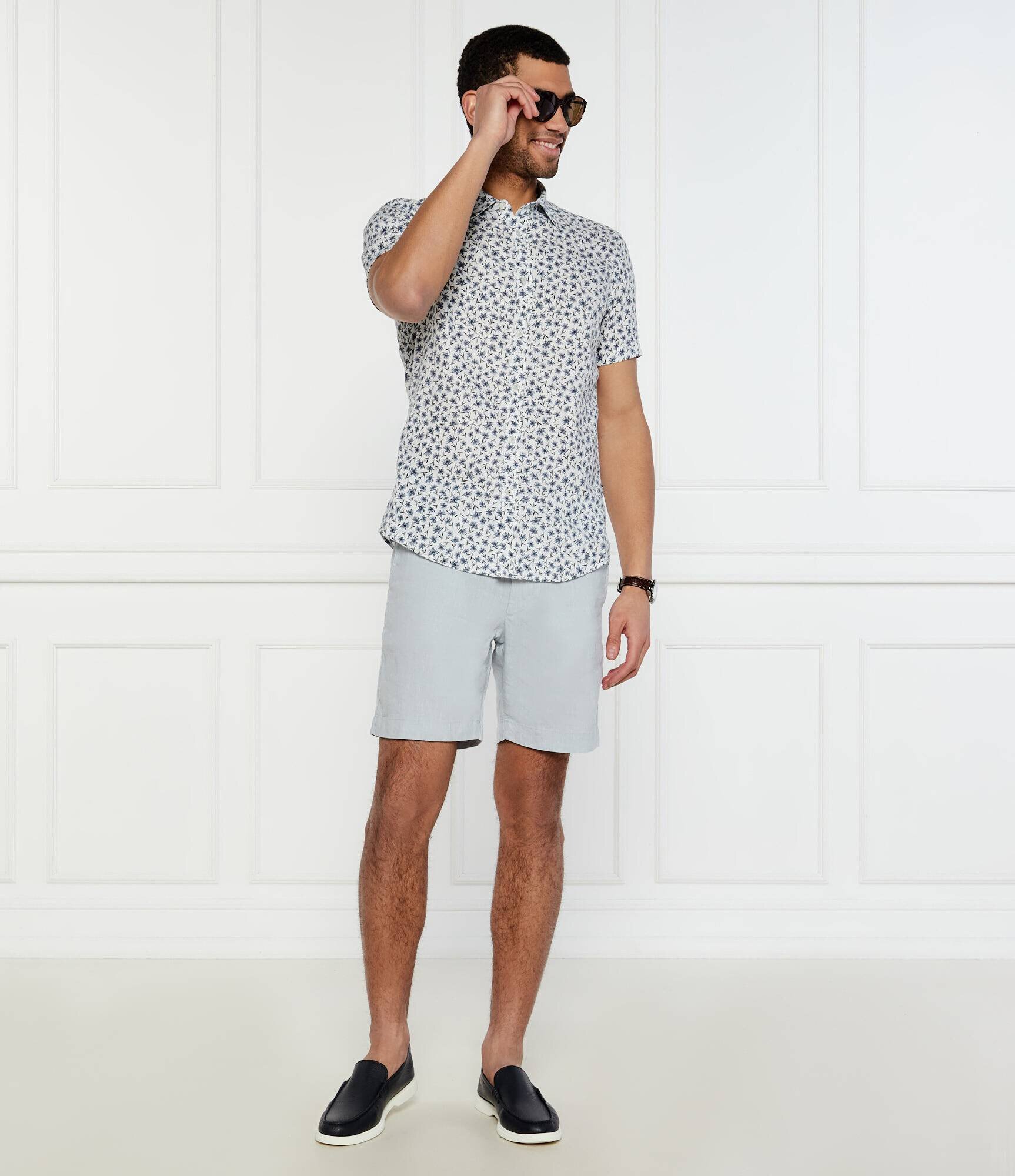 BOSS Black De in cămașă C-ROAN-ken-SH-C1-251 | Slim Fit | stretch