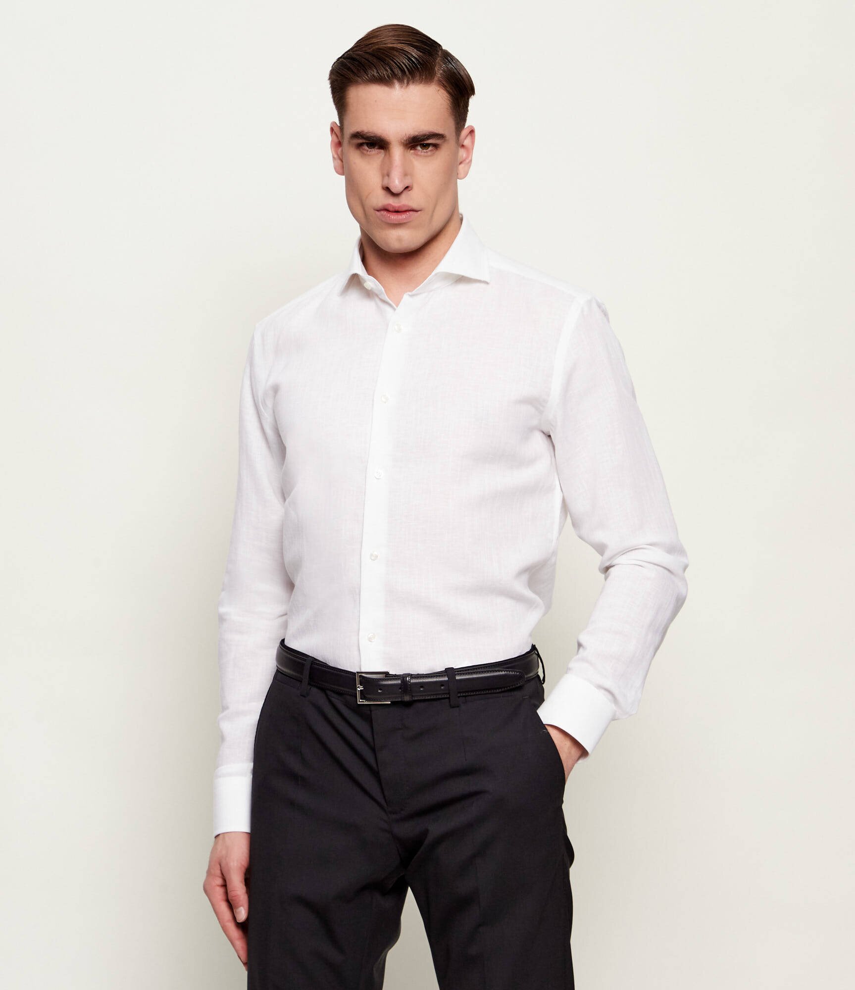 BOSS Black De in cămașă H-HANK-SP-B1-C1-261 | Slim Fit