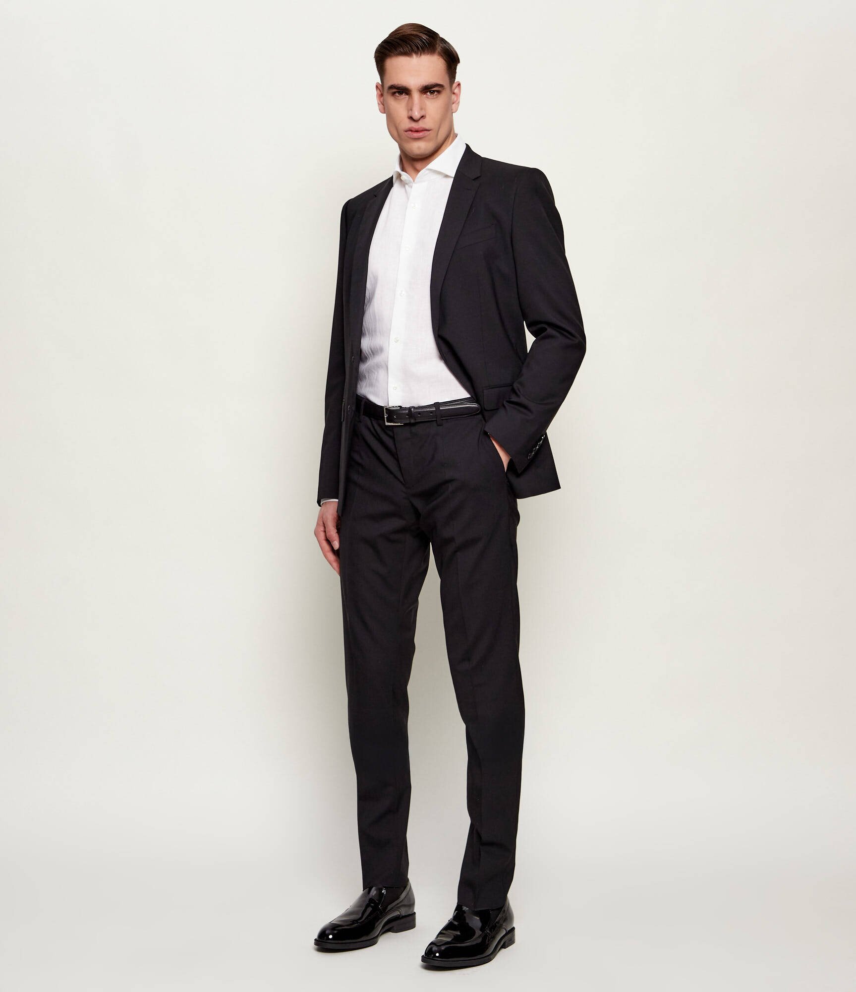 BOSS Black De in cămașă H-HANK-SP-B1-C1-261 | Slim Fit