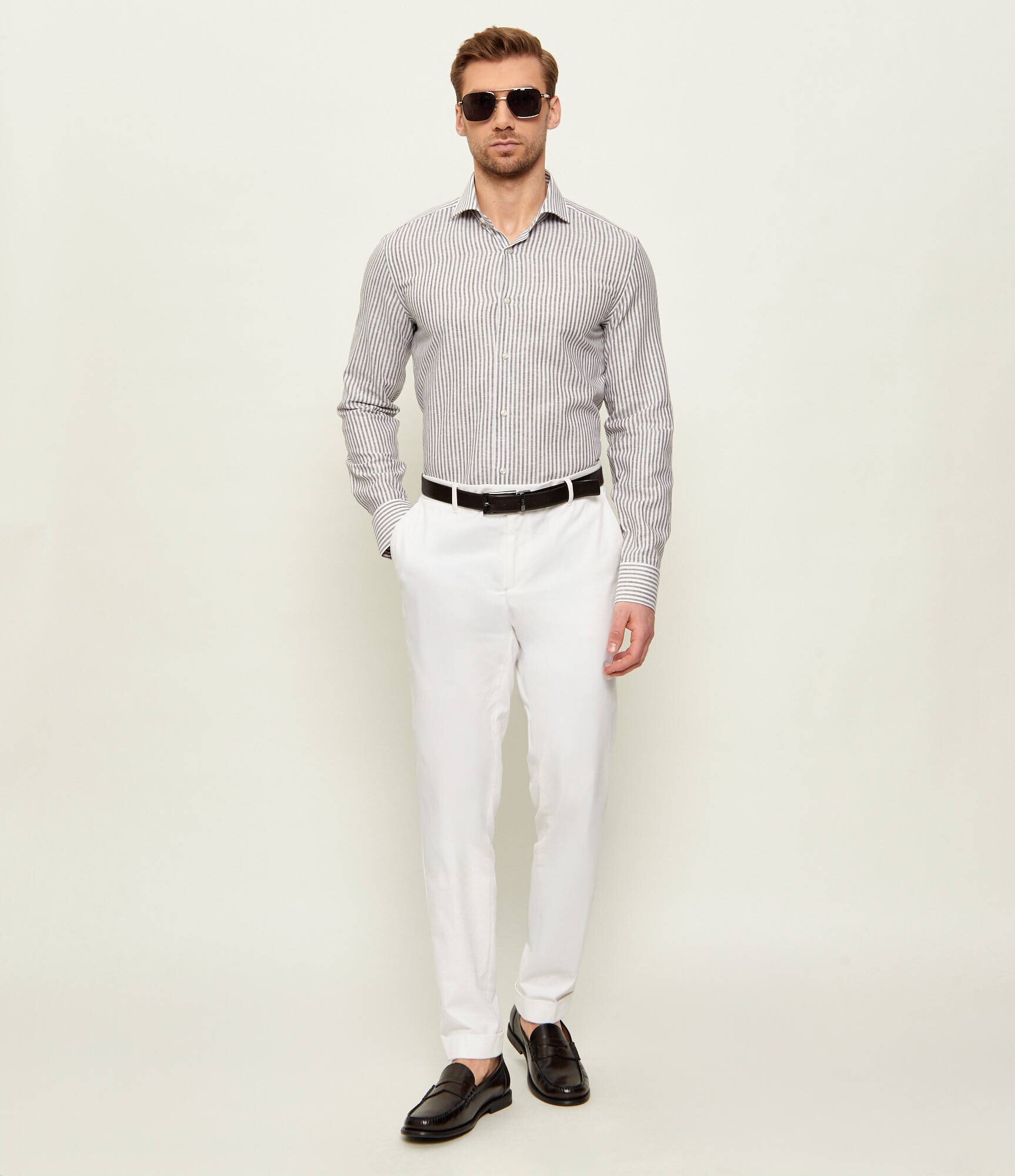 BOSS Black De in cămașă H-HANK-SP-B1-C1-261 | Slim Fit
