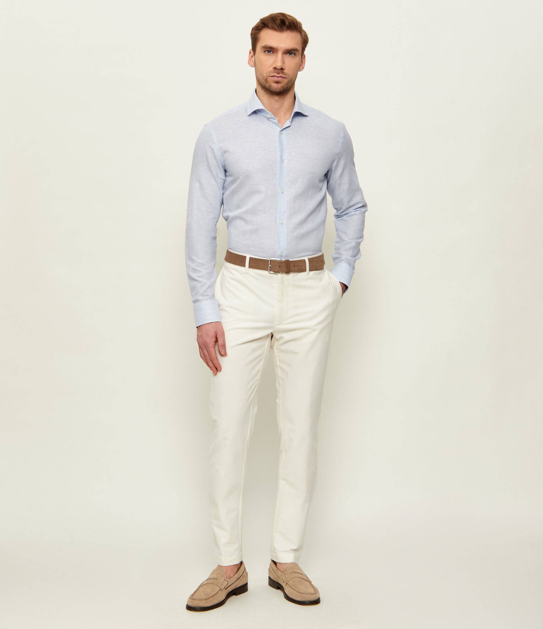 BOSS Black De in cămașă H-HANK-SP-B1-C1-261 | Slim Fit
