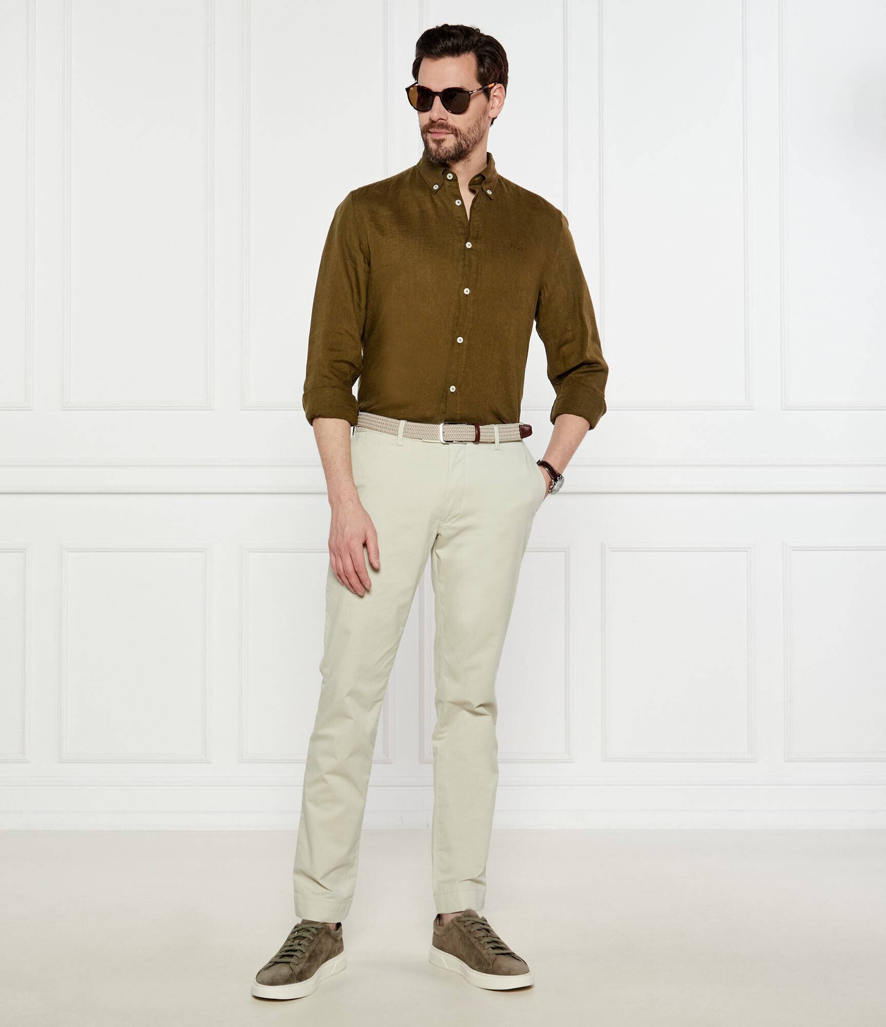 BOSS Black De in cămașă H-LIAM-BD-E-C1-243 | Regular Fit