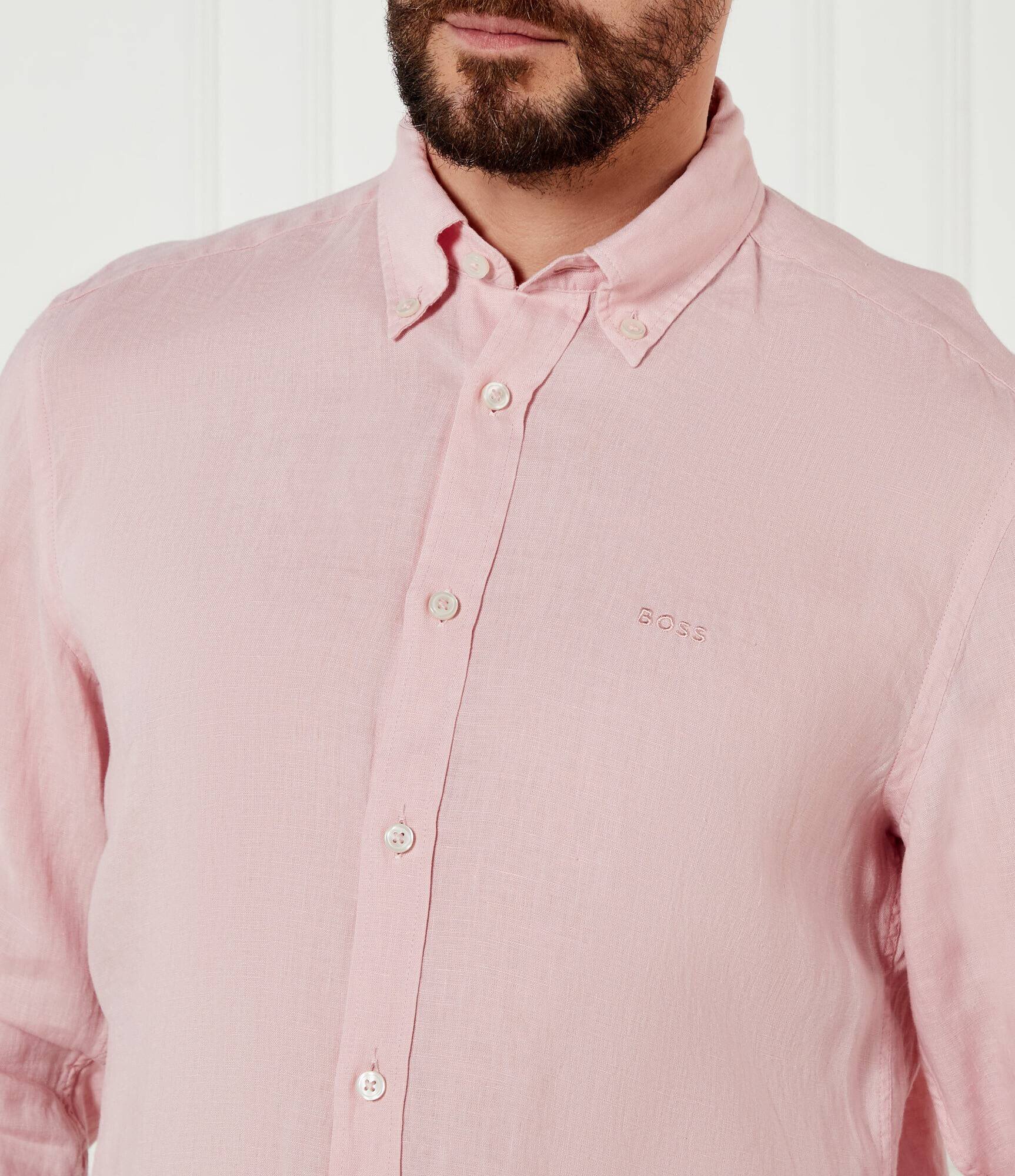 BOSS Black De in cămașă H-LIAM-BD-E-C1-243 | Regular Fit