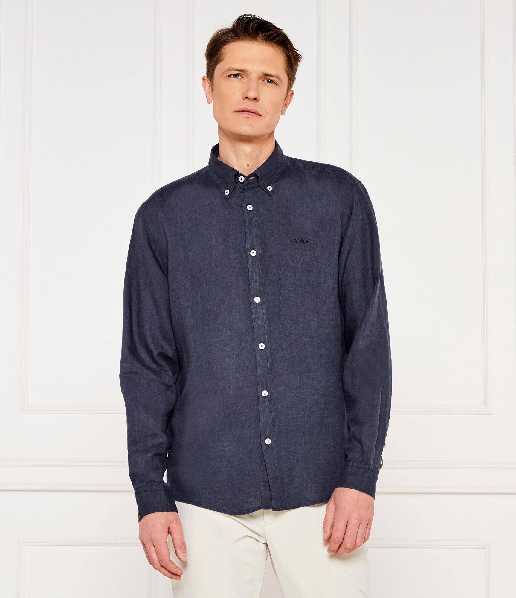 BOSS Black De in cămașă H-LIAM-BD-E-C1-243 | Regular Fit