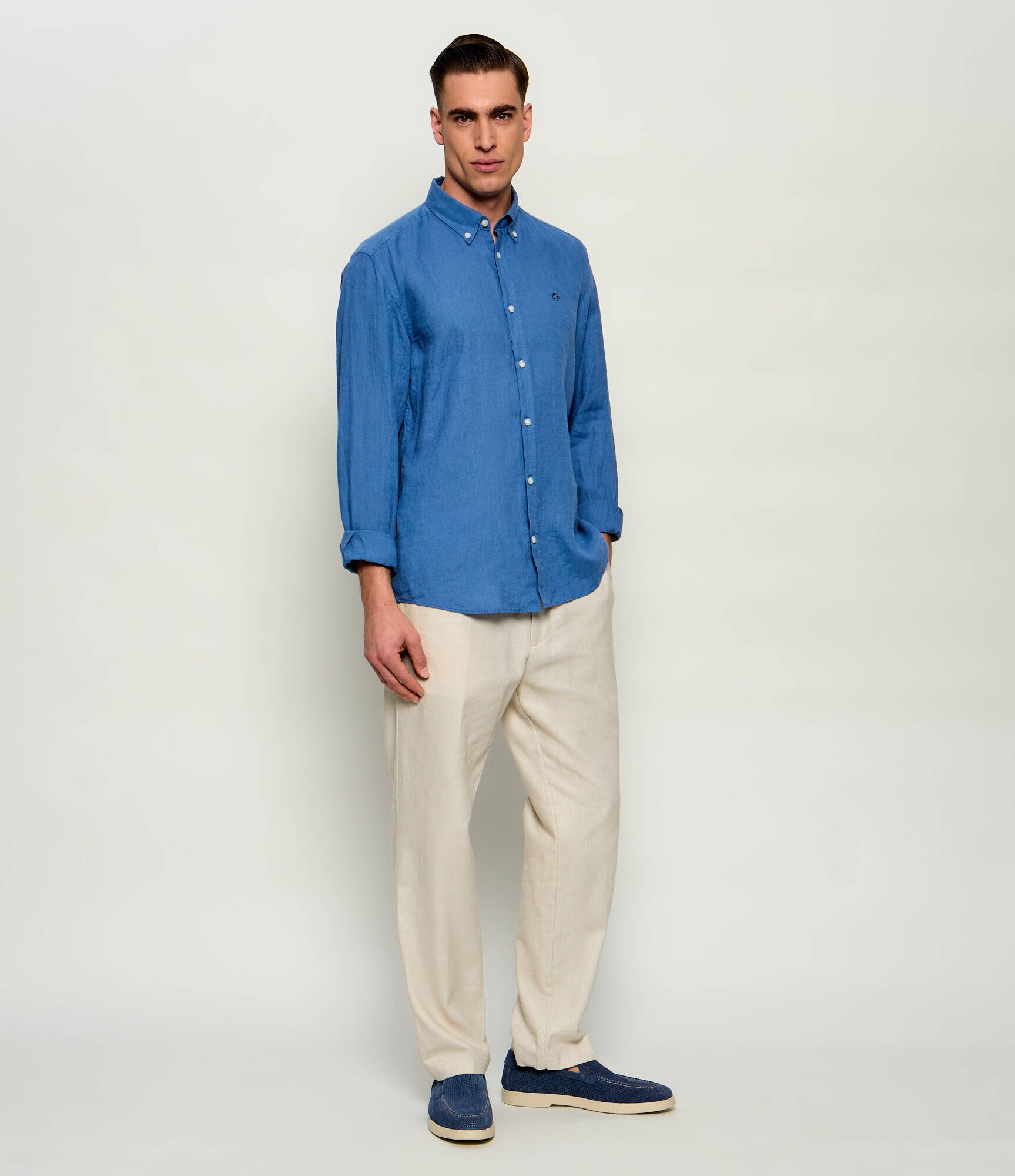 BOSS Black De in cămașă H-LIAM-BD-E-C1-261 | regular fit