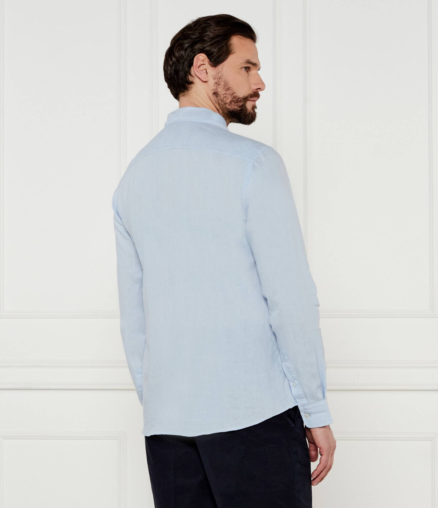 BOSS Black De in cămașă H-ROAN-BD-E-C1-243 | Slim Fit