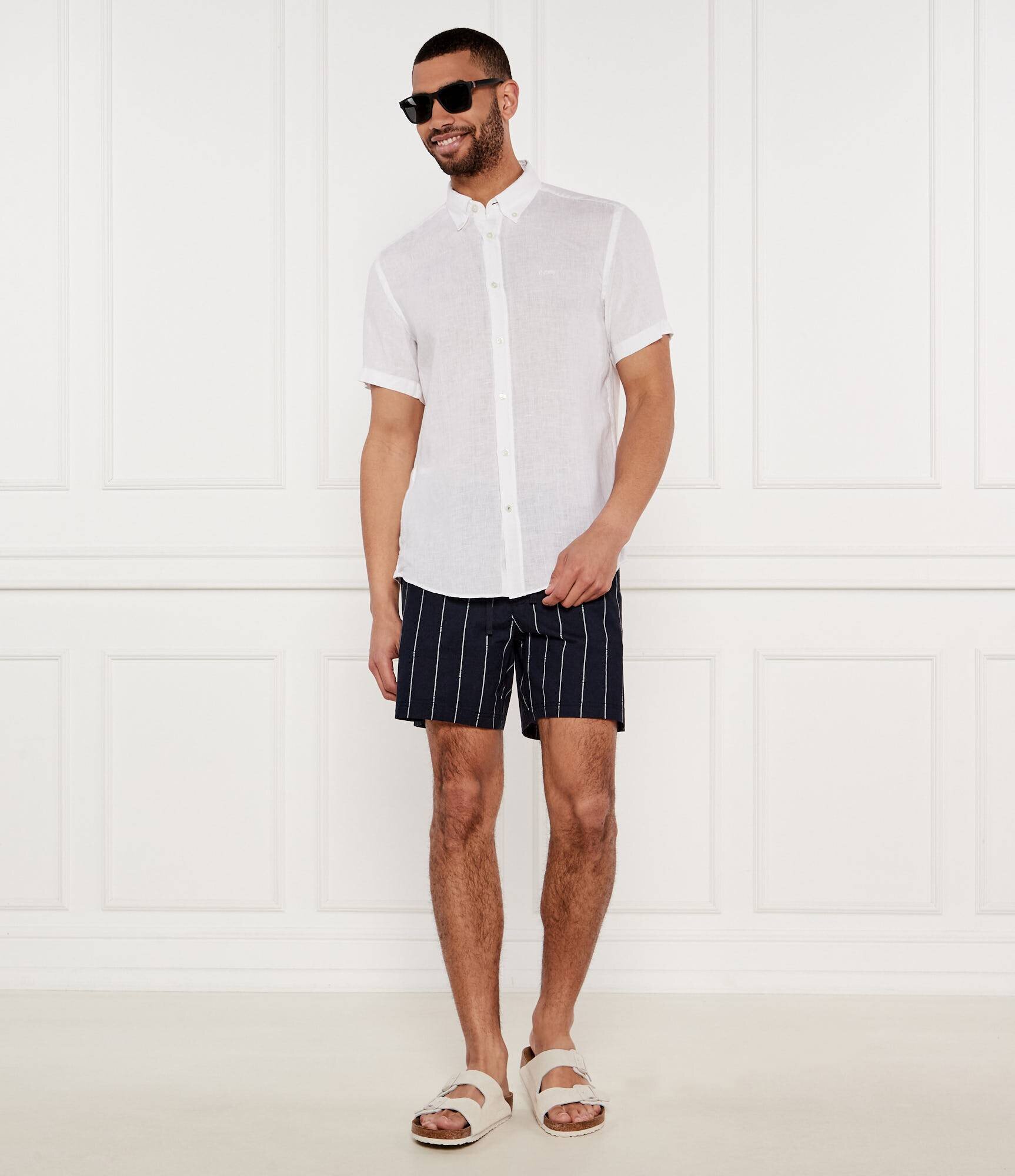 BOSS Black De in cămașă H-ROAN-BD-E-SH-C-252 | Slim Fit