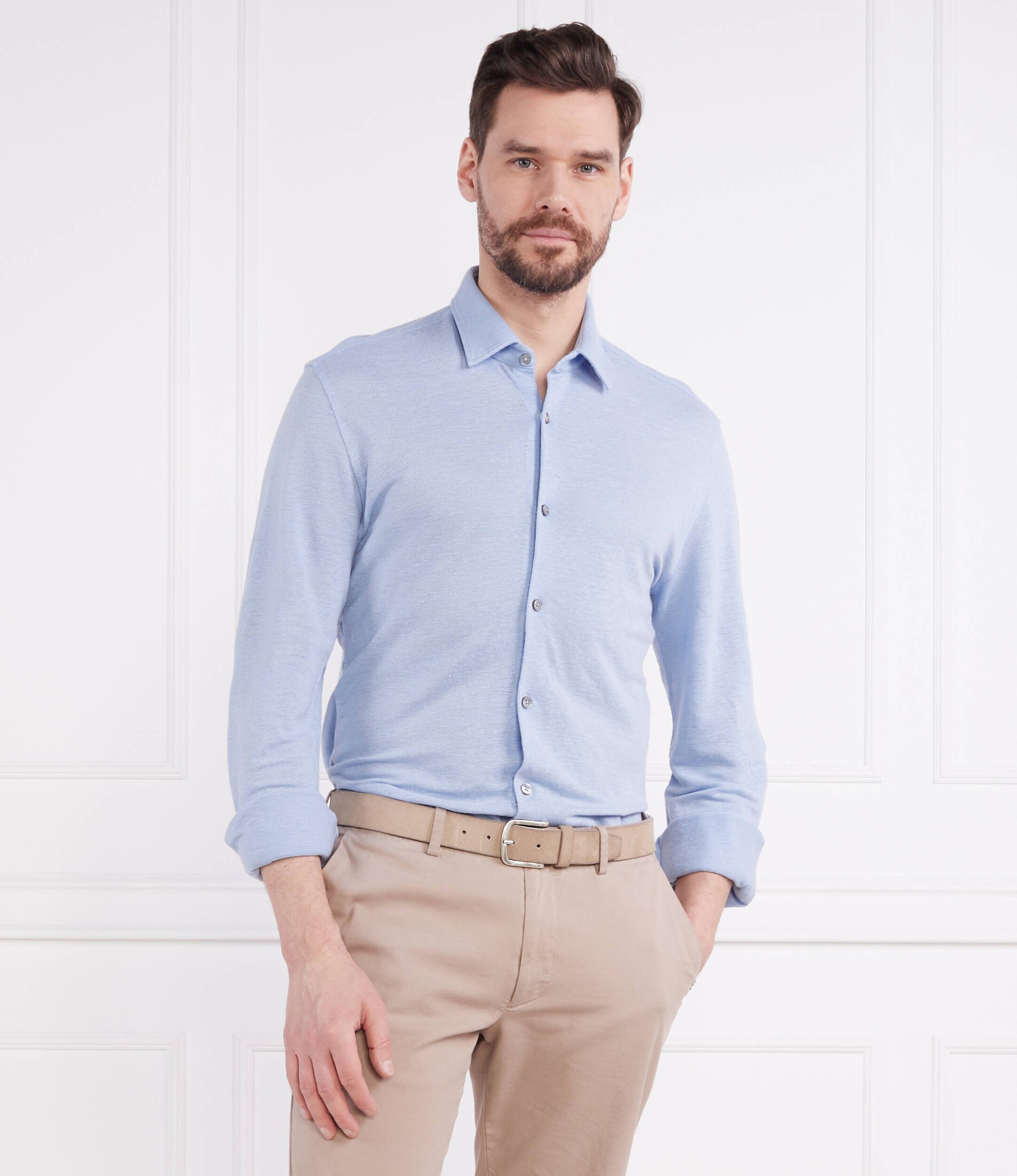 BOSS Black De in cămașă Roan_F | Slim Fit