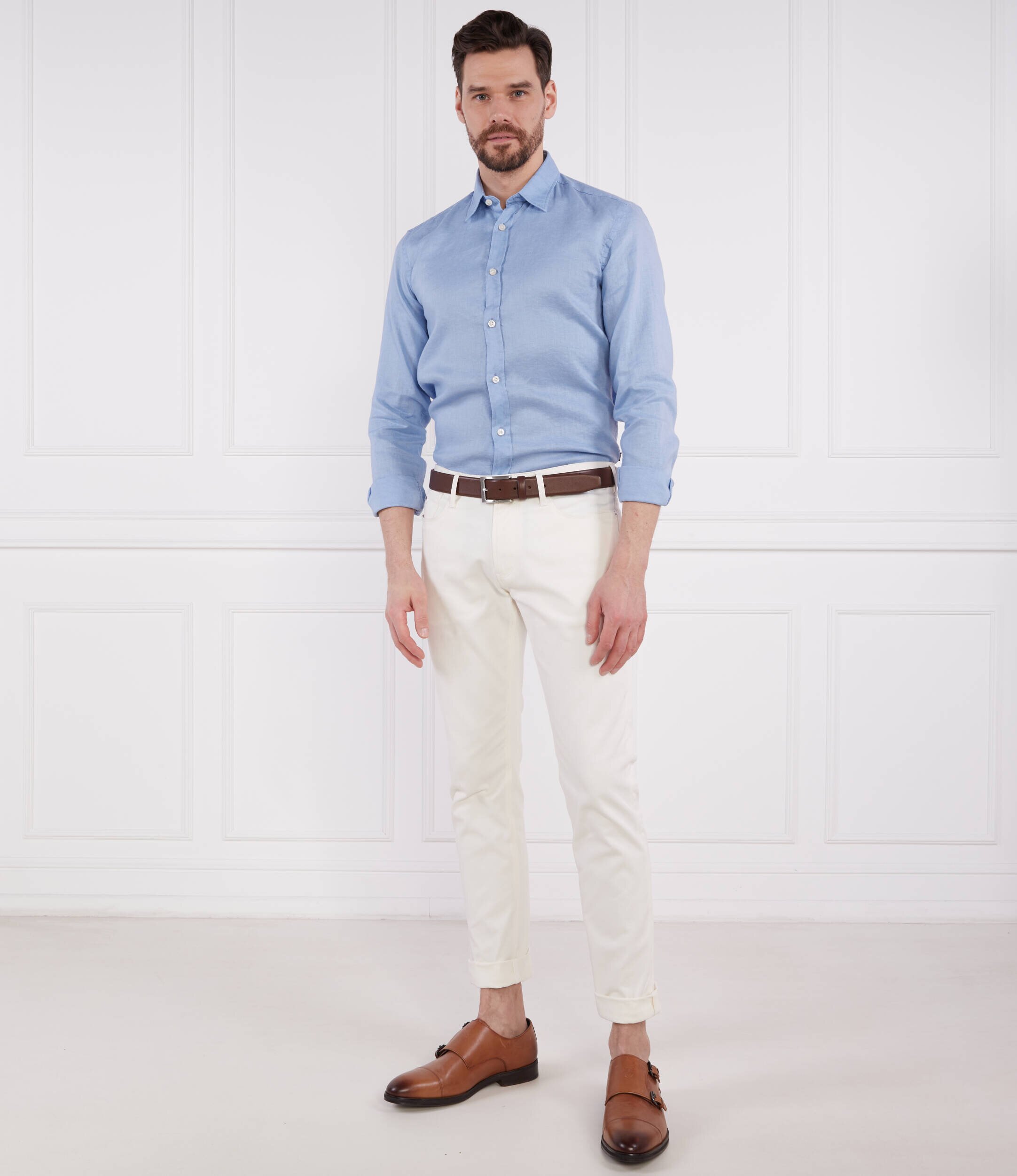 BOSS Black De in cămașă Roger | Slim Fit