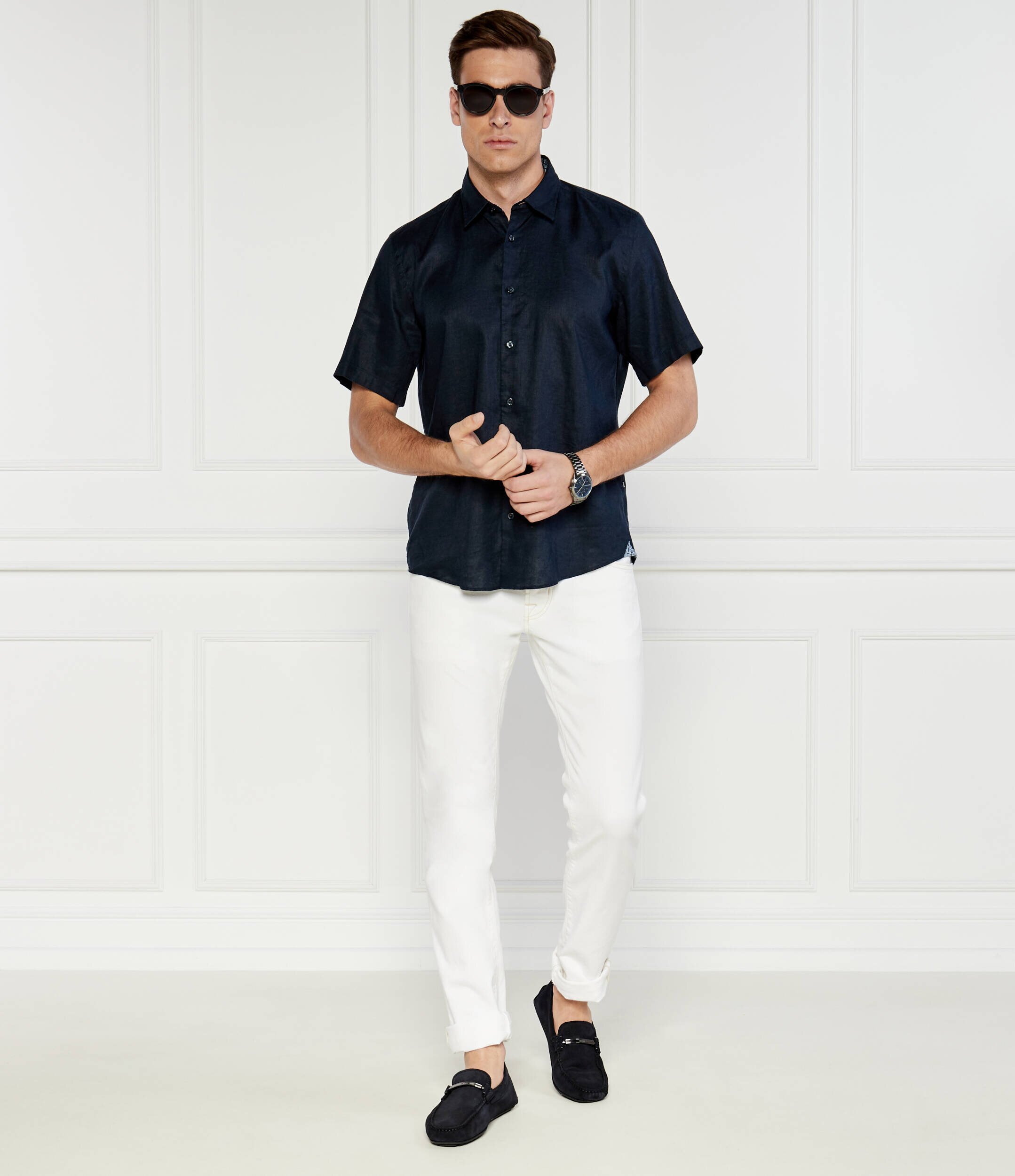 BOSS Black De in cămașă S-LIAM-ken | Regular Fit