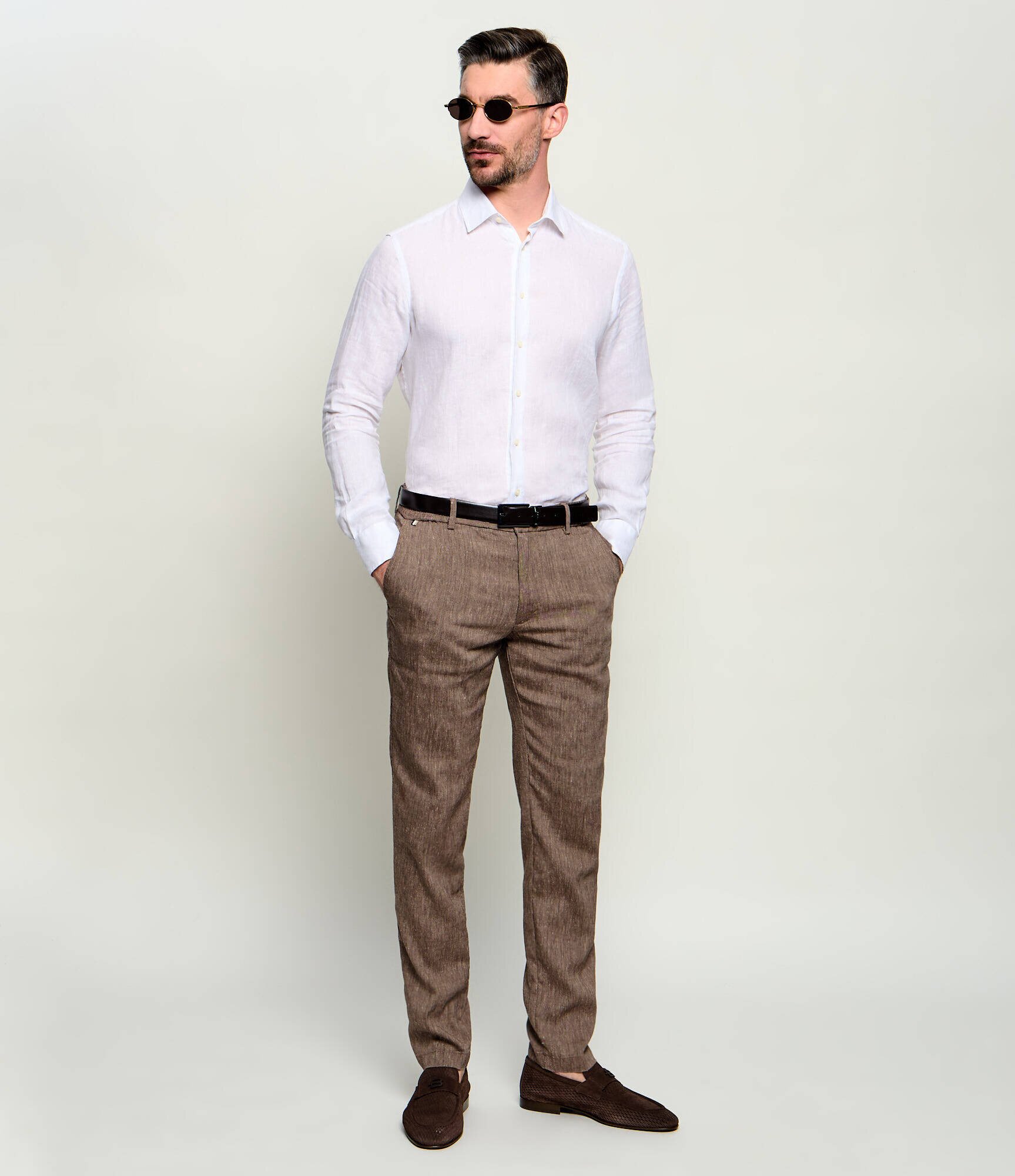 BOSS Black De in pantaloni chino H-Kane1-RDS | Modern fit