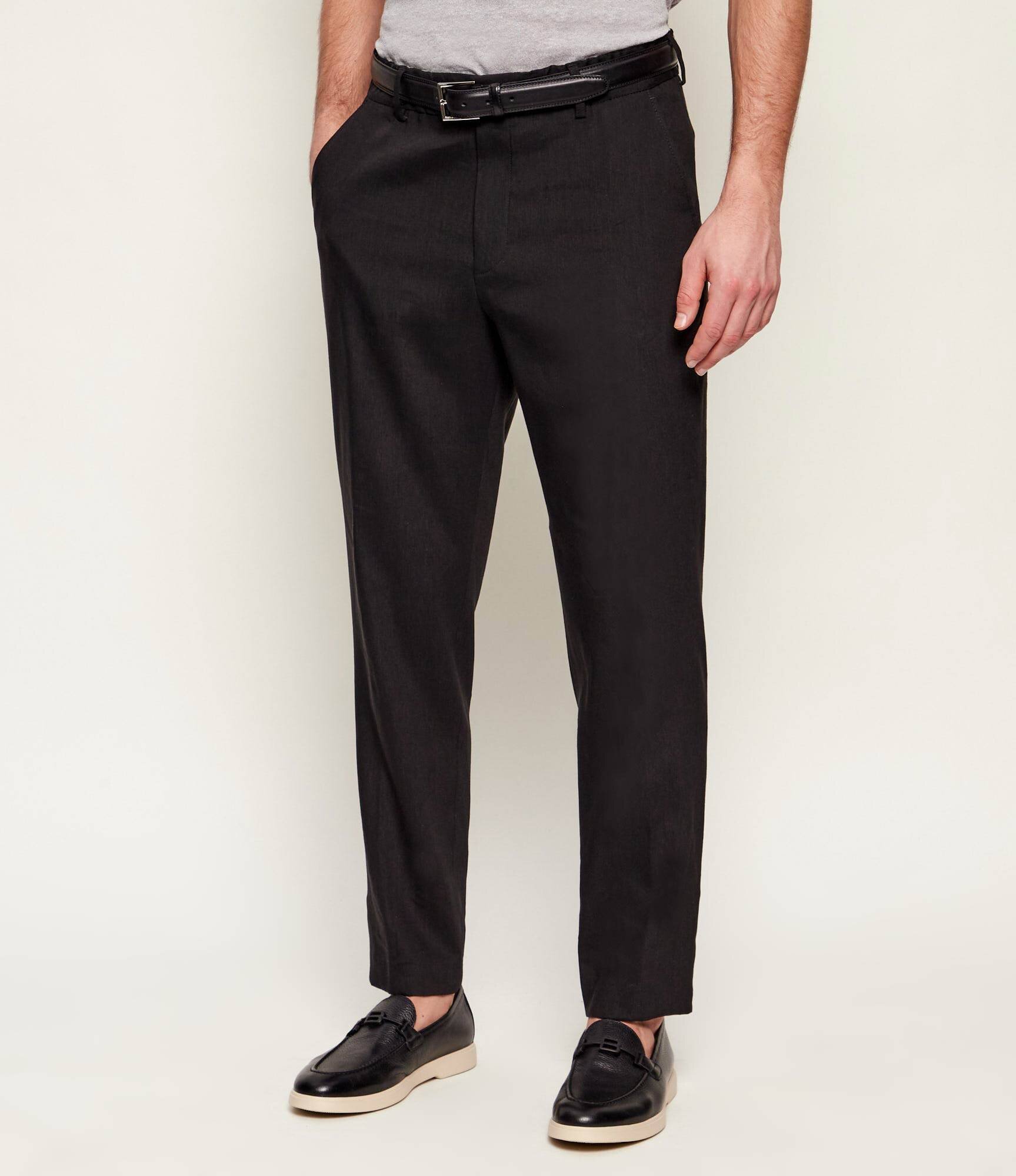BOSS Black De in pantaloni P-Perin-RDS-WG-262 | Tapered fit
