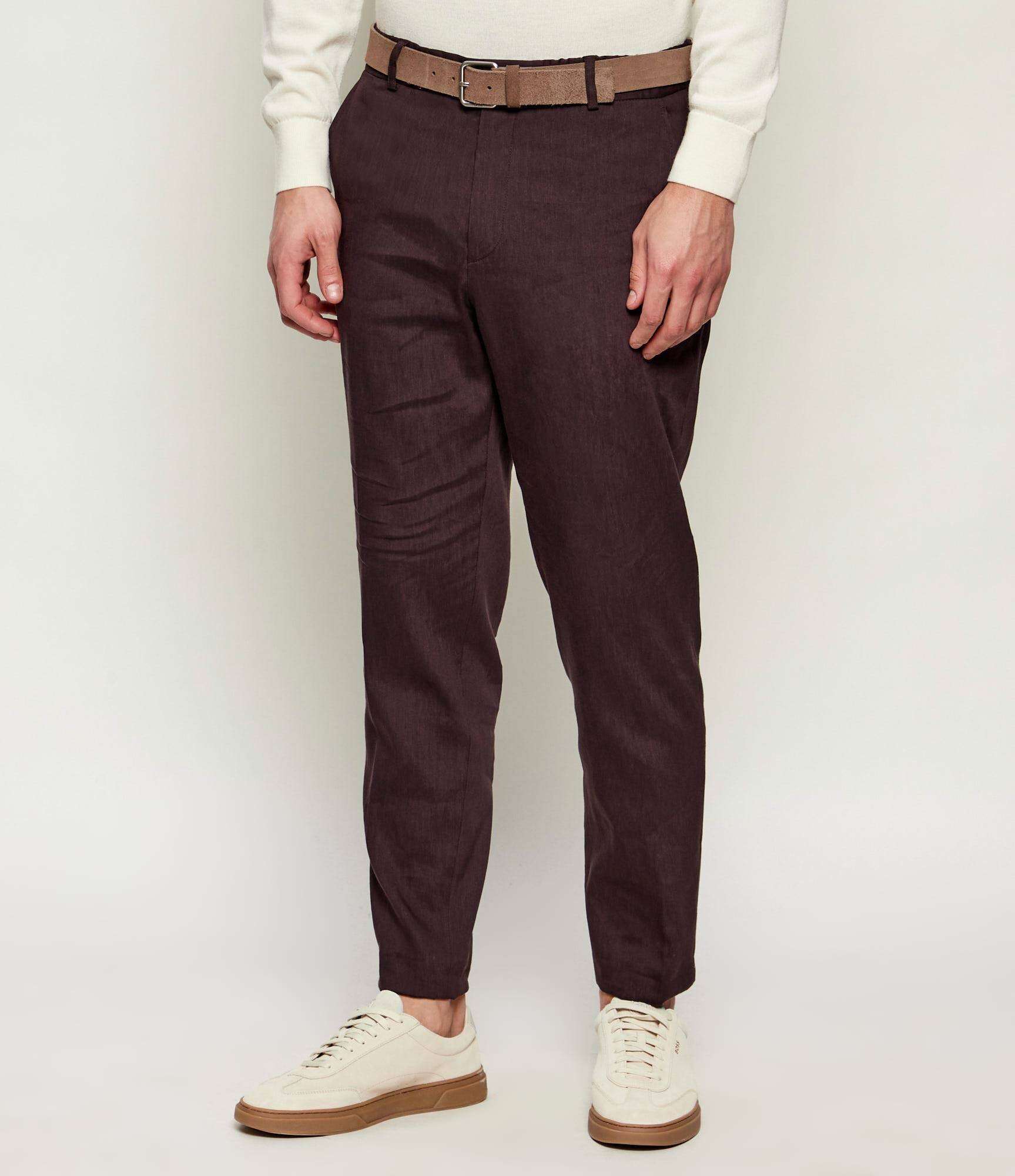 BOSS Black De in pantaloni P-Perin-RDS-WG-262 | Tapered fit