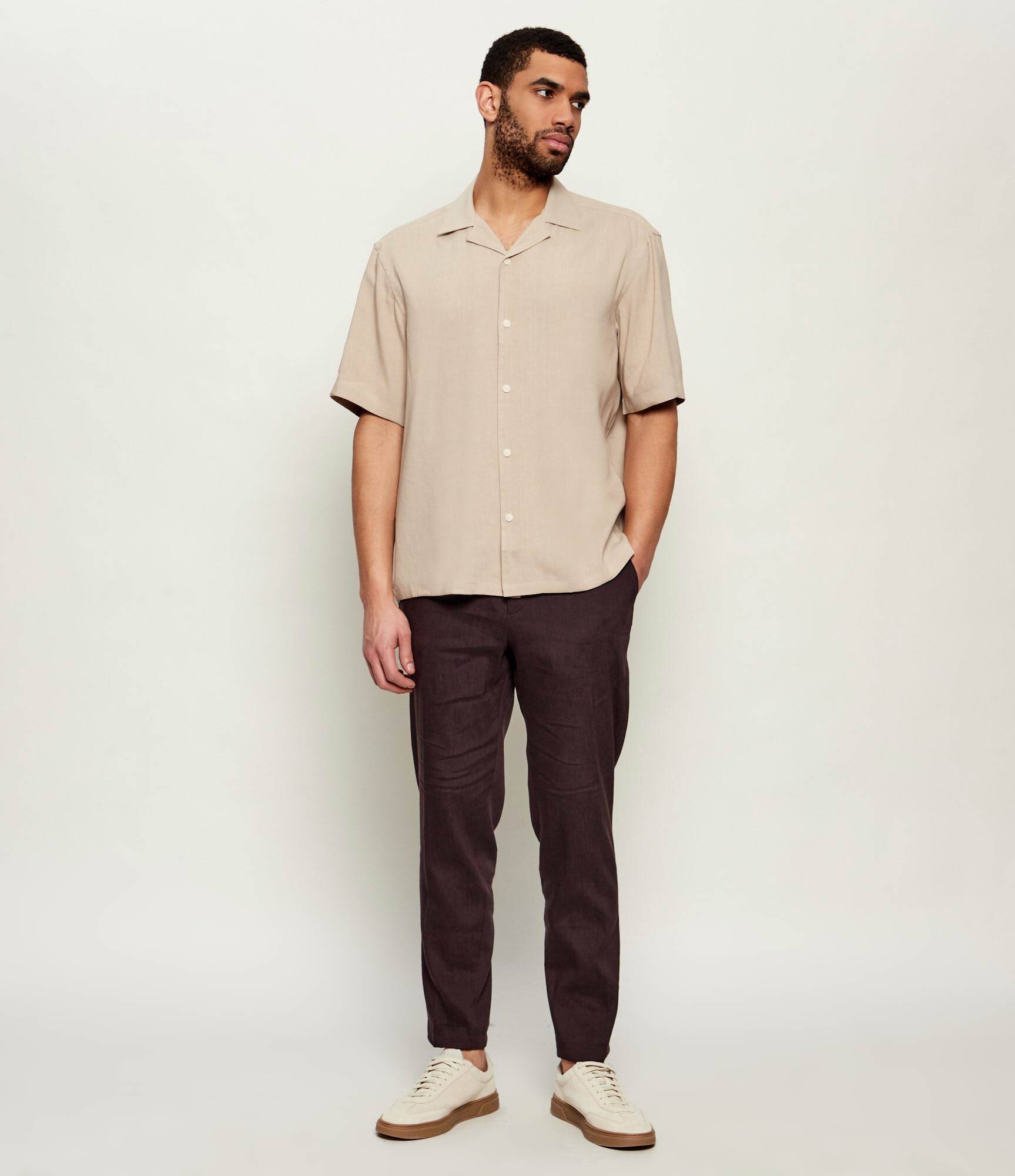 BOSS Black De in pantaloni P-Perin-RDS-WG-262 | Tapered fit