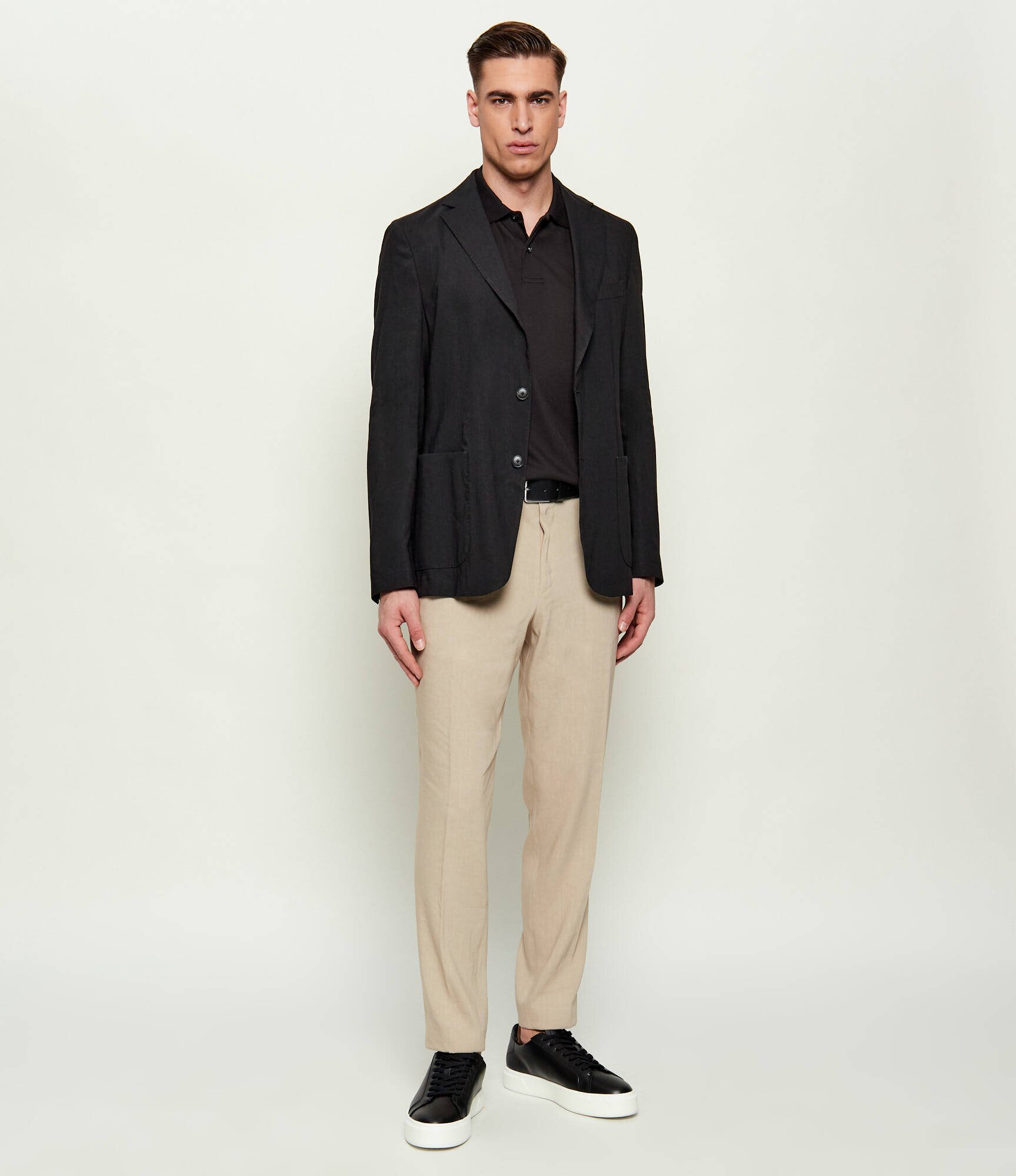 BOSS Black De in pantaloni P-Perin-RDS-WG-262 | Tapered fit