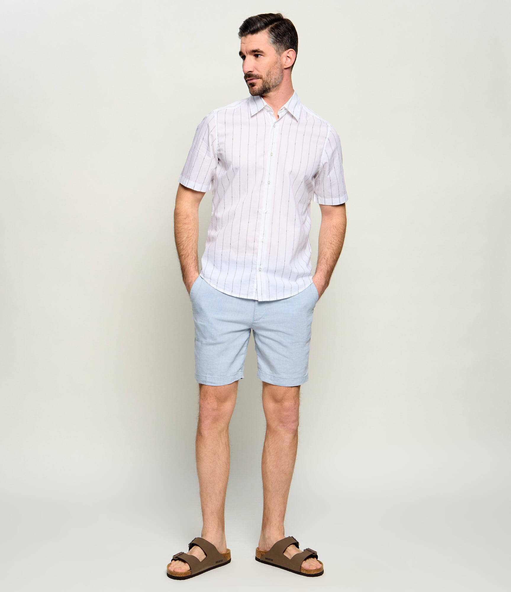 BOSS Black De in pantaloni scurți chino Kane | regular fit