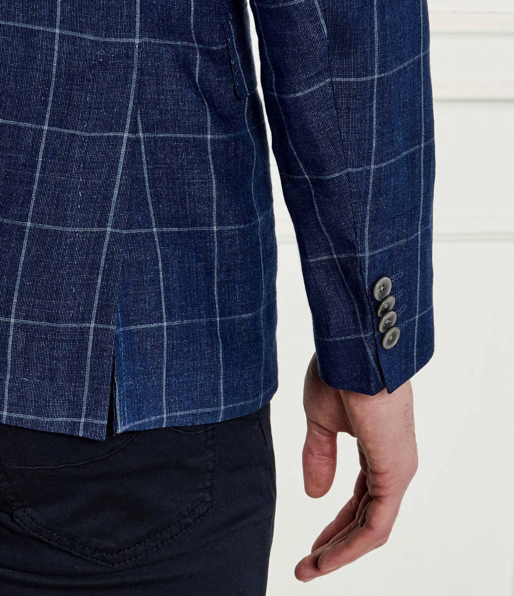 BOSS Black De in sacou H-Hutson-233 | Slim Fit cu adaos de lână