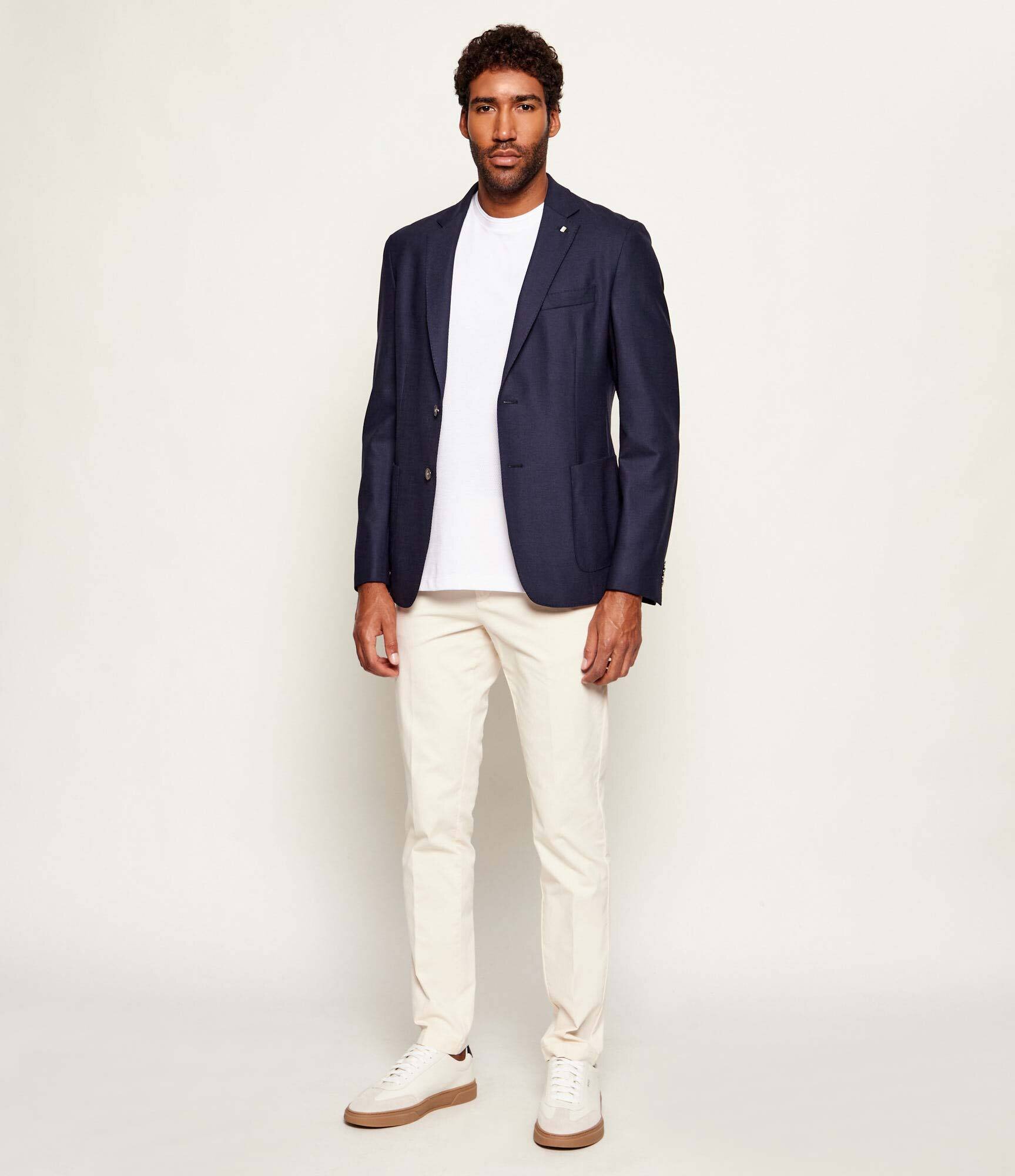 BOSS Black De lână C-Hanry-224 | Slim Fit
