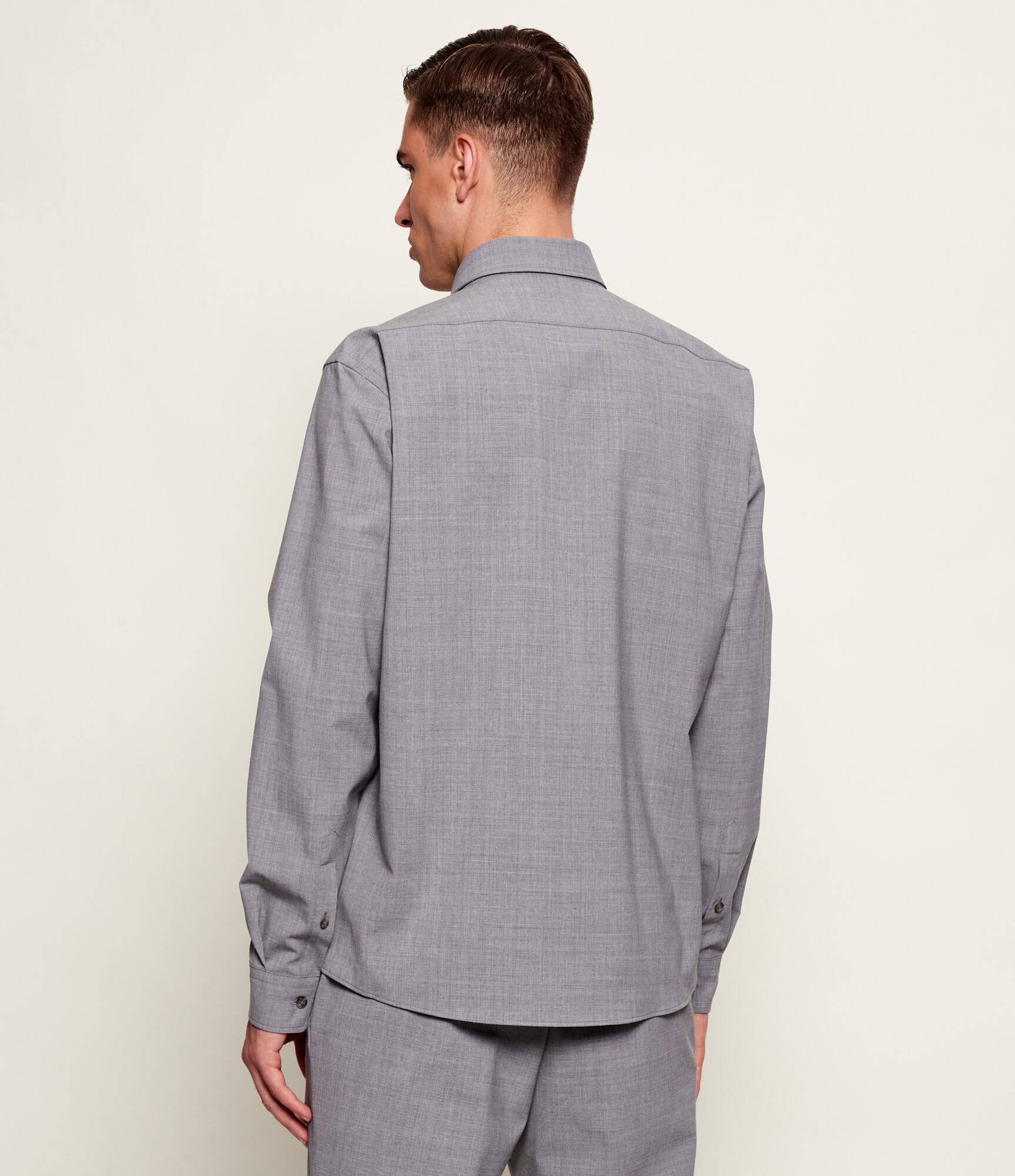 BOSS Black De lână cămașă P-LIAM-K-F-261 | regular fit