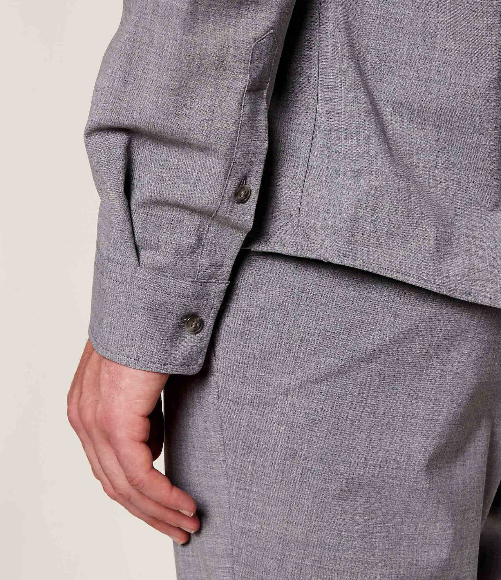 BOSS Black De lână cămașă P-LIAM-K-F-261 | regular fit