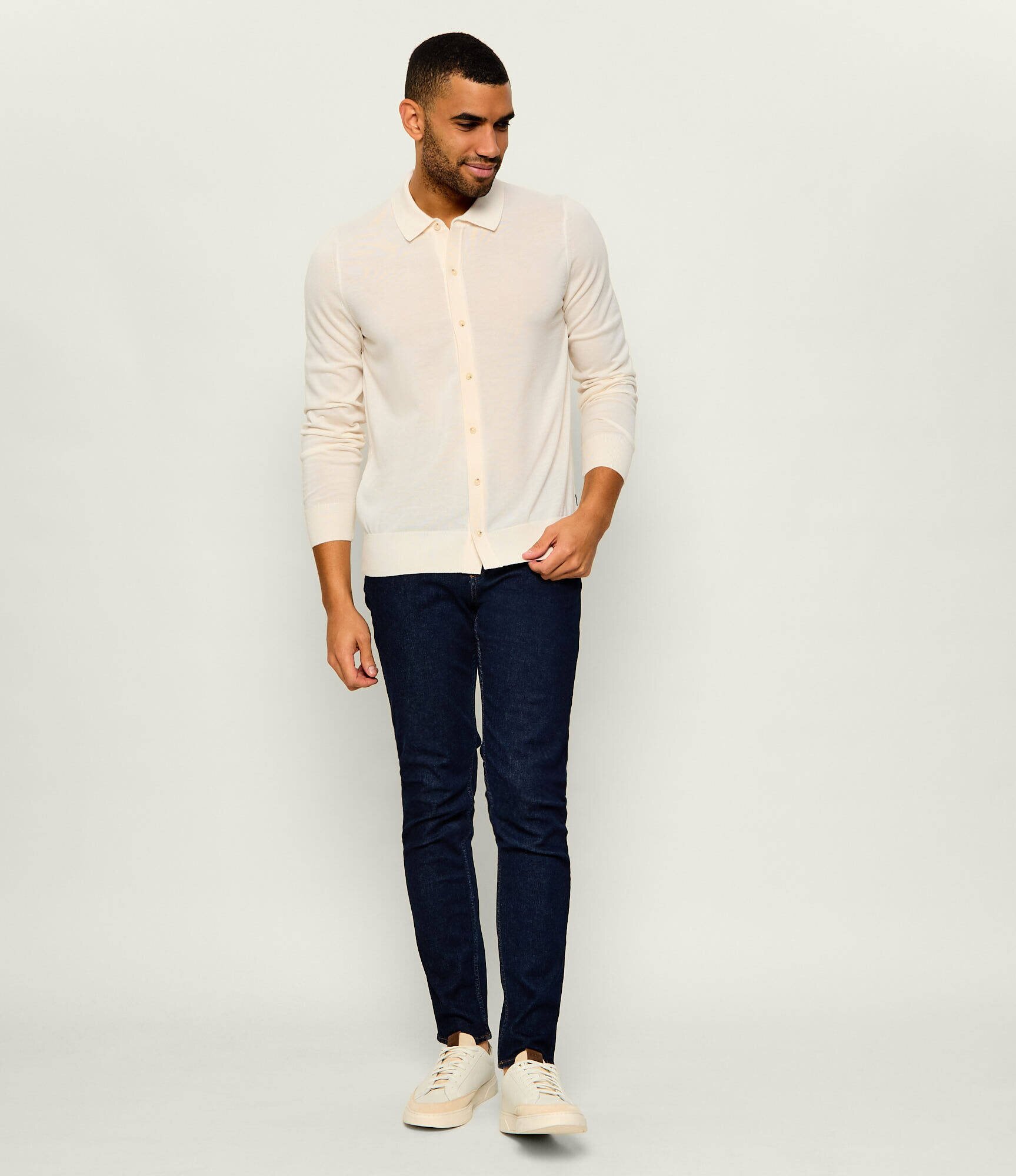BOSS Black De lână cardigan H-Helbert | regular fit