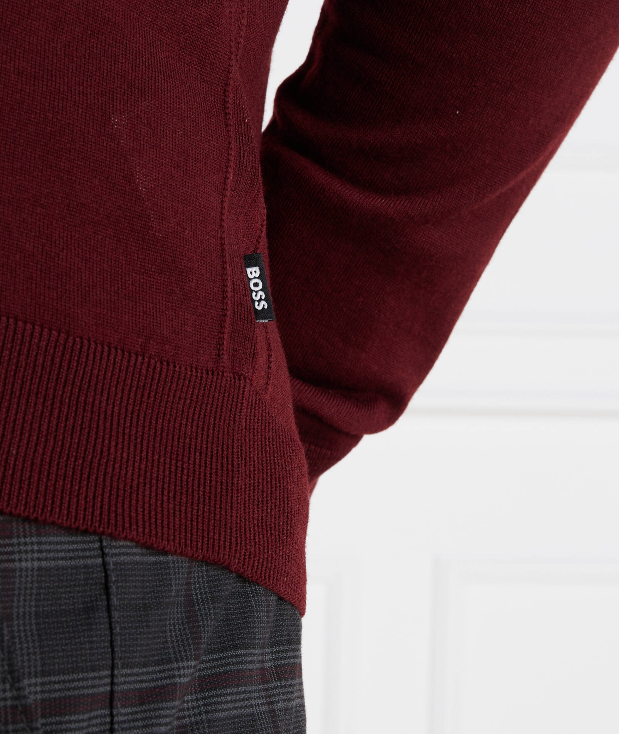 BOSS Black de lână cardigan mardon-l | slim fit